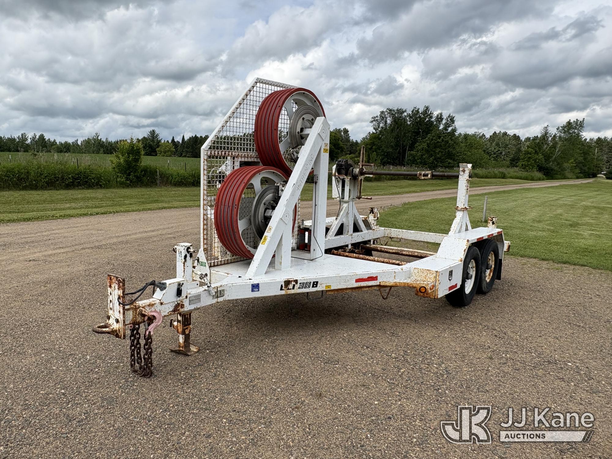 2007 Hoggs & Davis 0LT-38 Bull Wheel Tensioner Reel Trailer