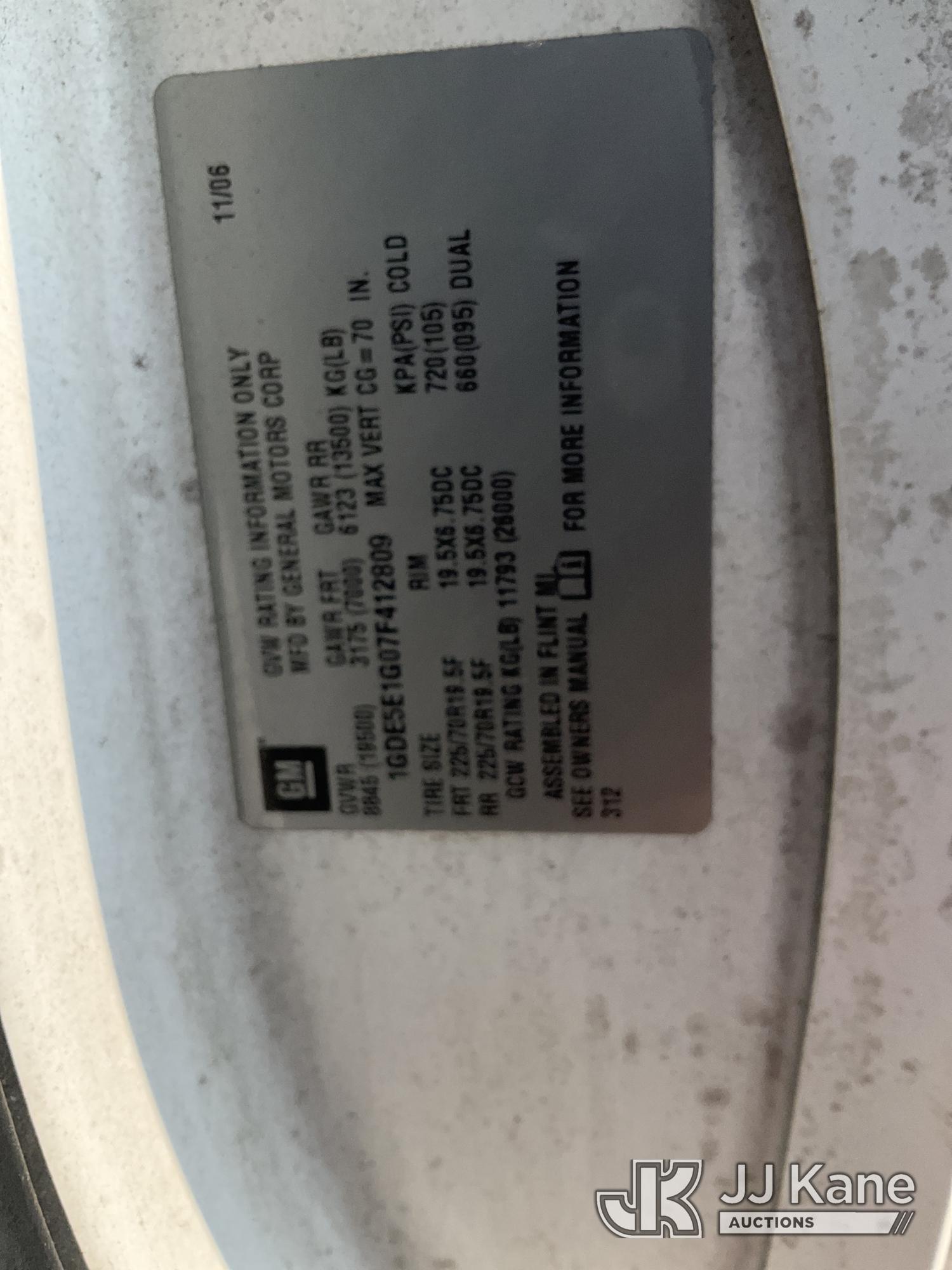 2007 GMC C5500