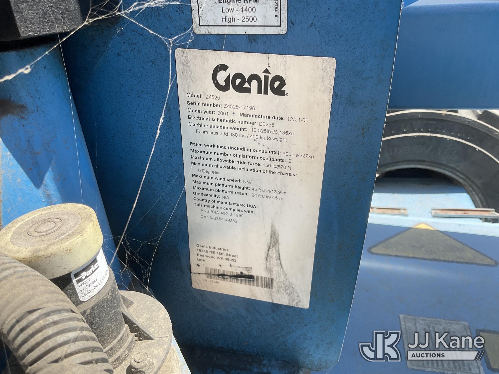 2001 Genie Z4525