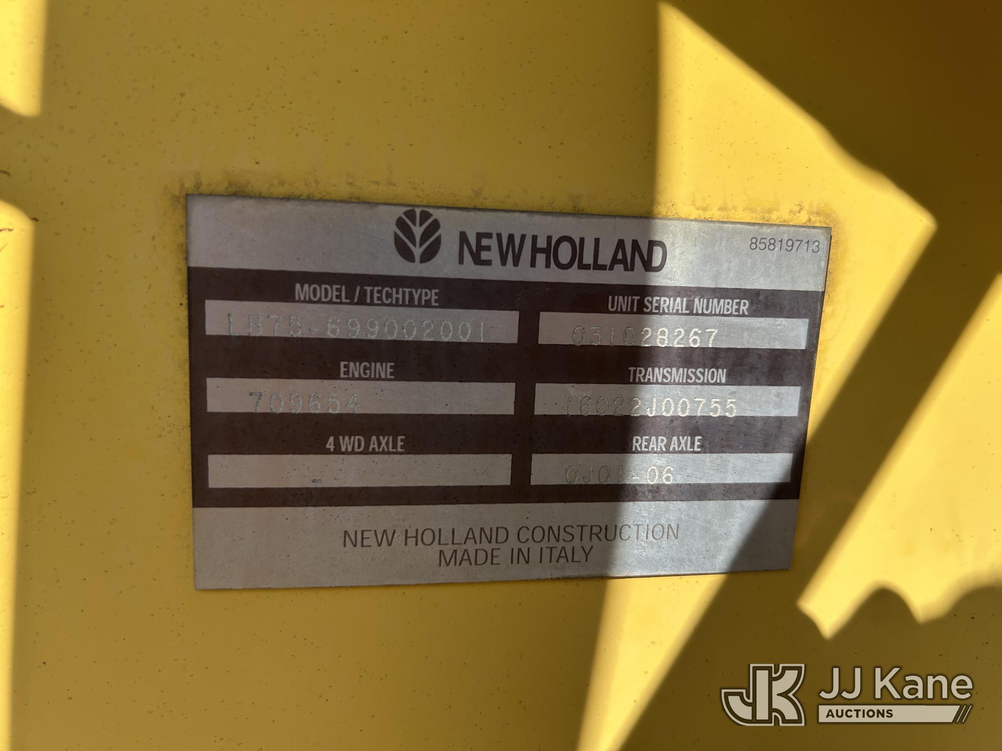 2000 New Holland LB75B 4X4