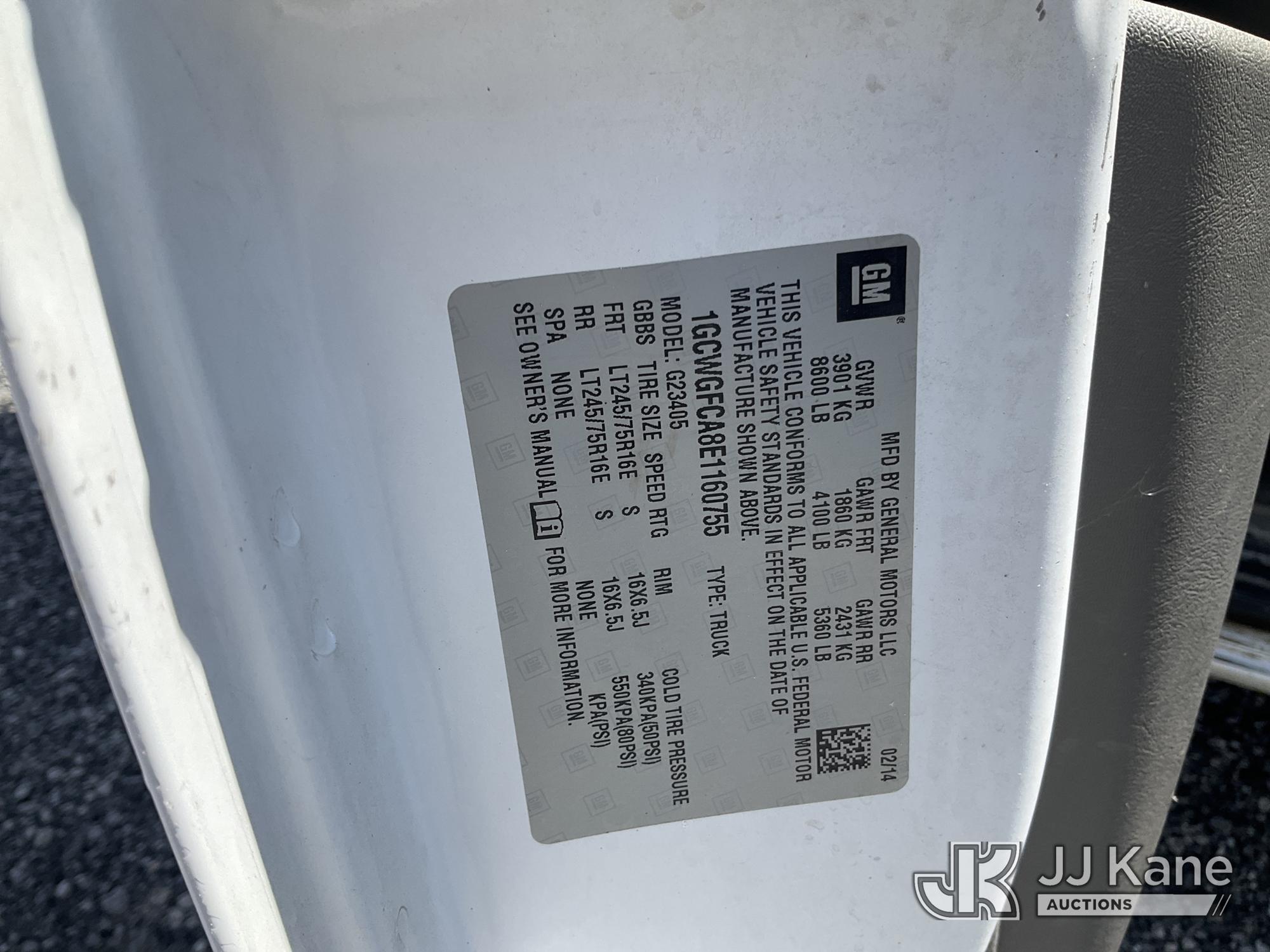 2014 Chevrolet Express G2500