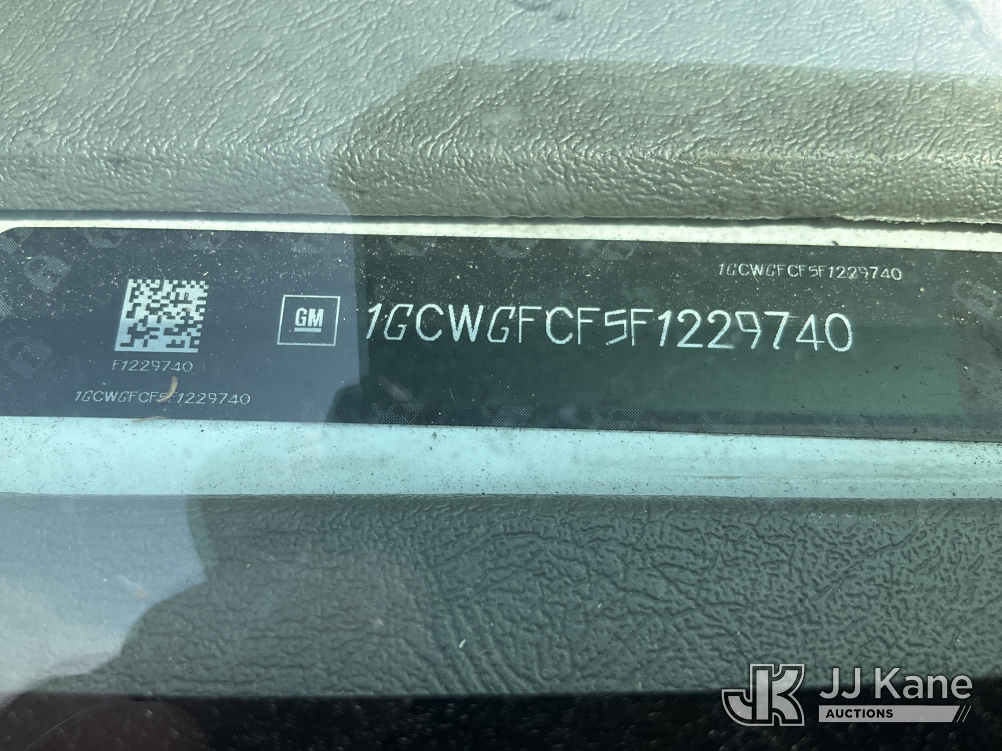 2015 Chevrolet Express G2500