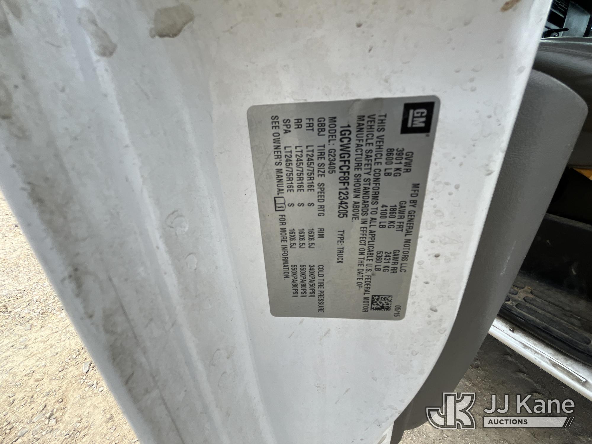 2015 Chevrolet Express G2500