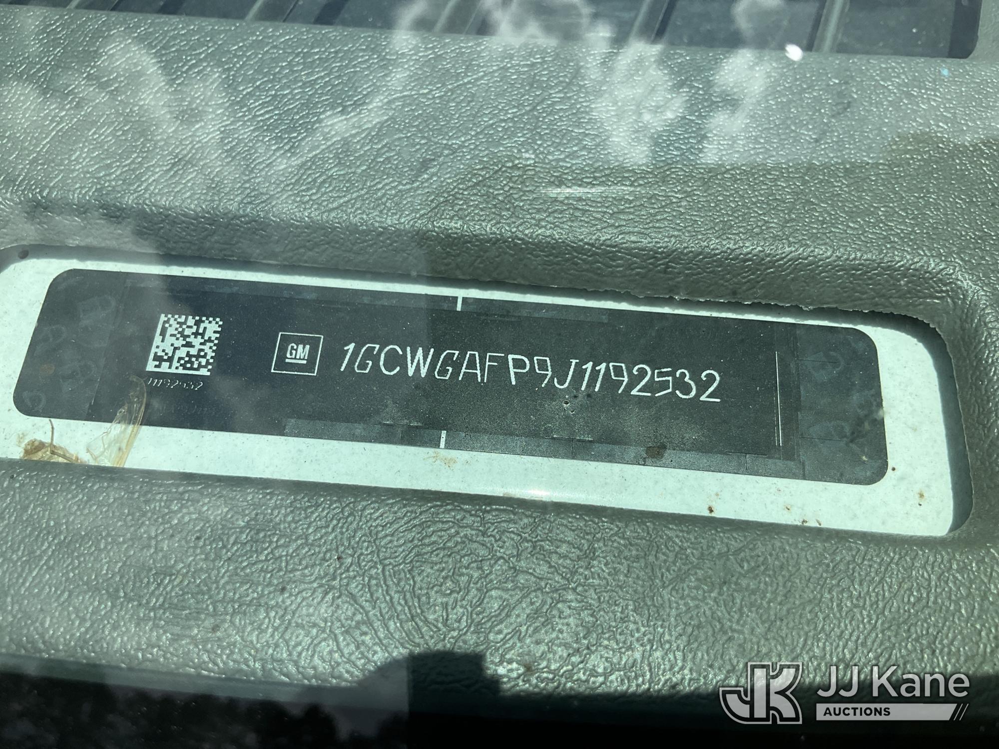 2018 Chevrolet Express G2500