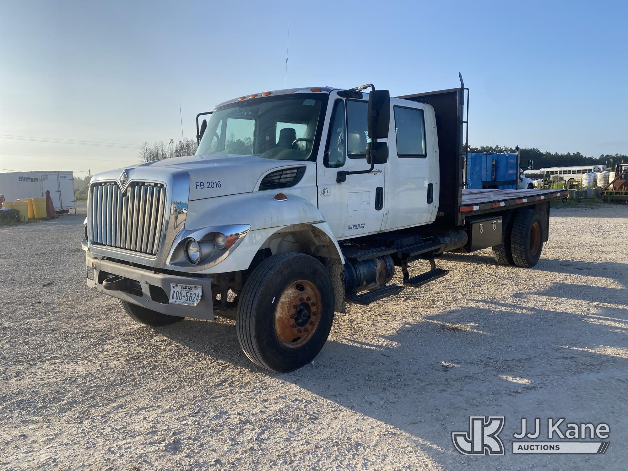 2011 International 7400 Flatbed/Dump Truck