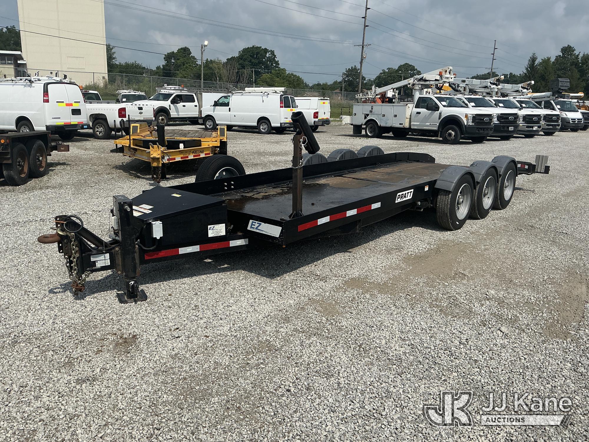 2023 Pratt Industries, LLC Tandem Tilt-top Tagalong Equipment Trailer