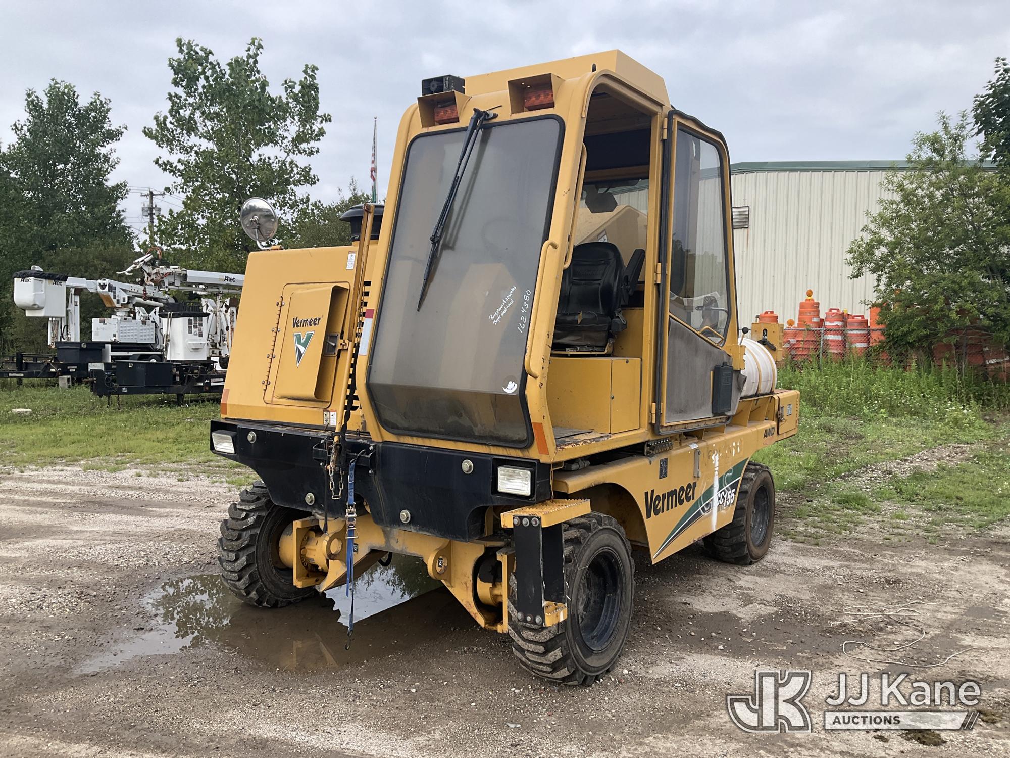 2014 Vermeer CC155 AWD Rubber Tired Concrete Cutter