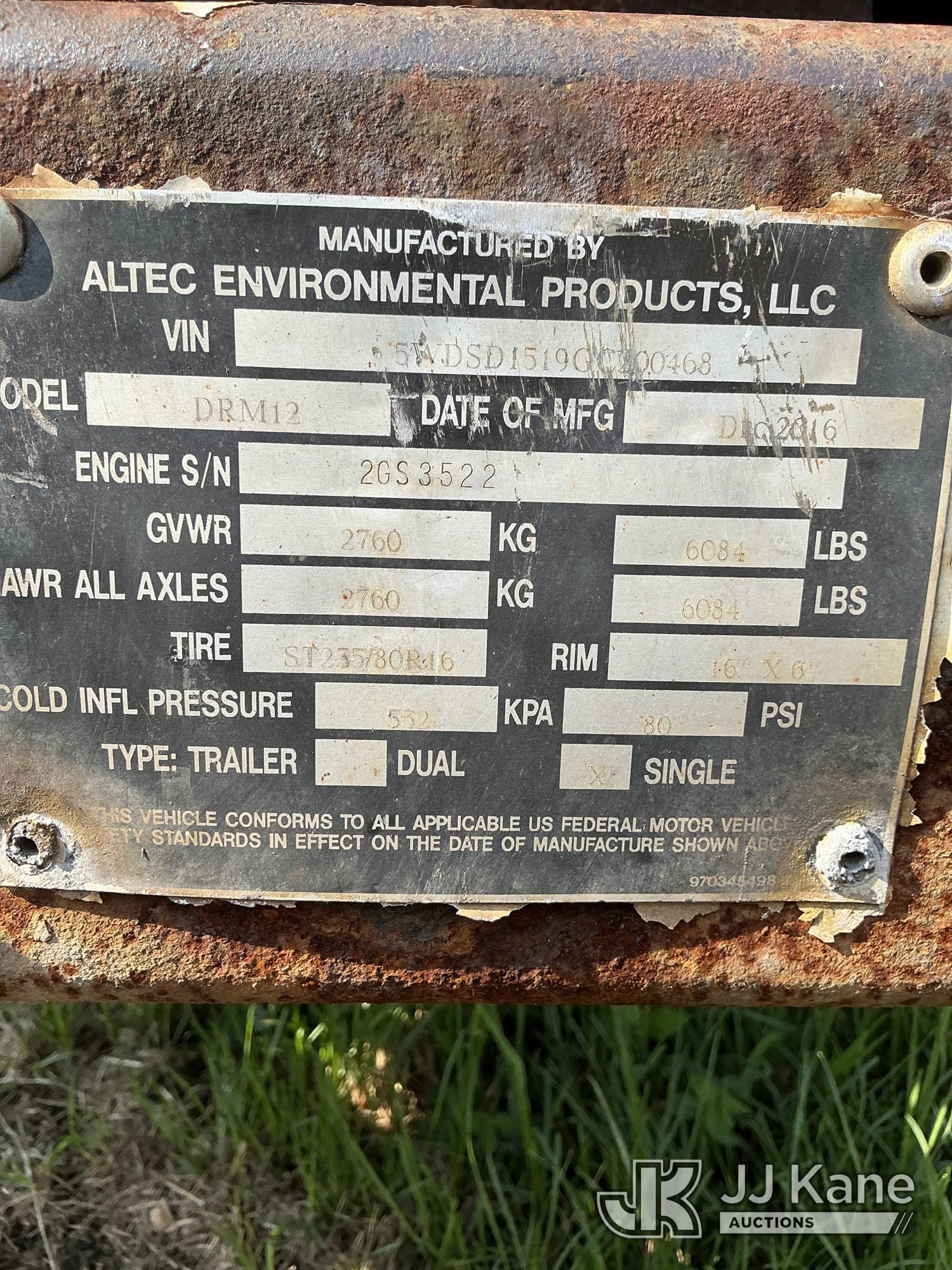 2016 Altec DRM12