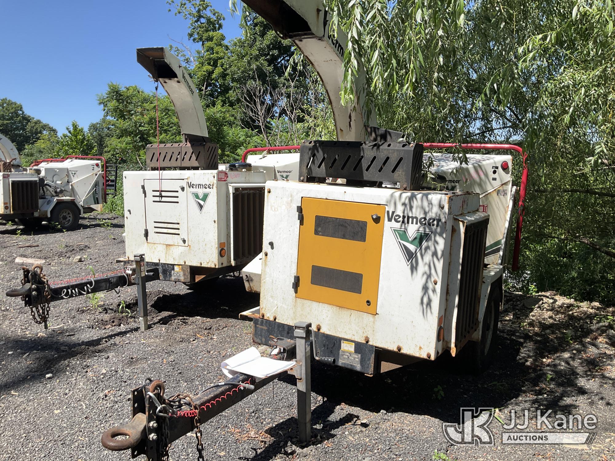 2018 Vermeer BC1000XL Portable Chipper (12in Drum), trailer mounted