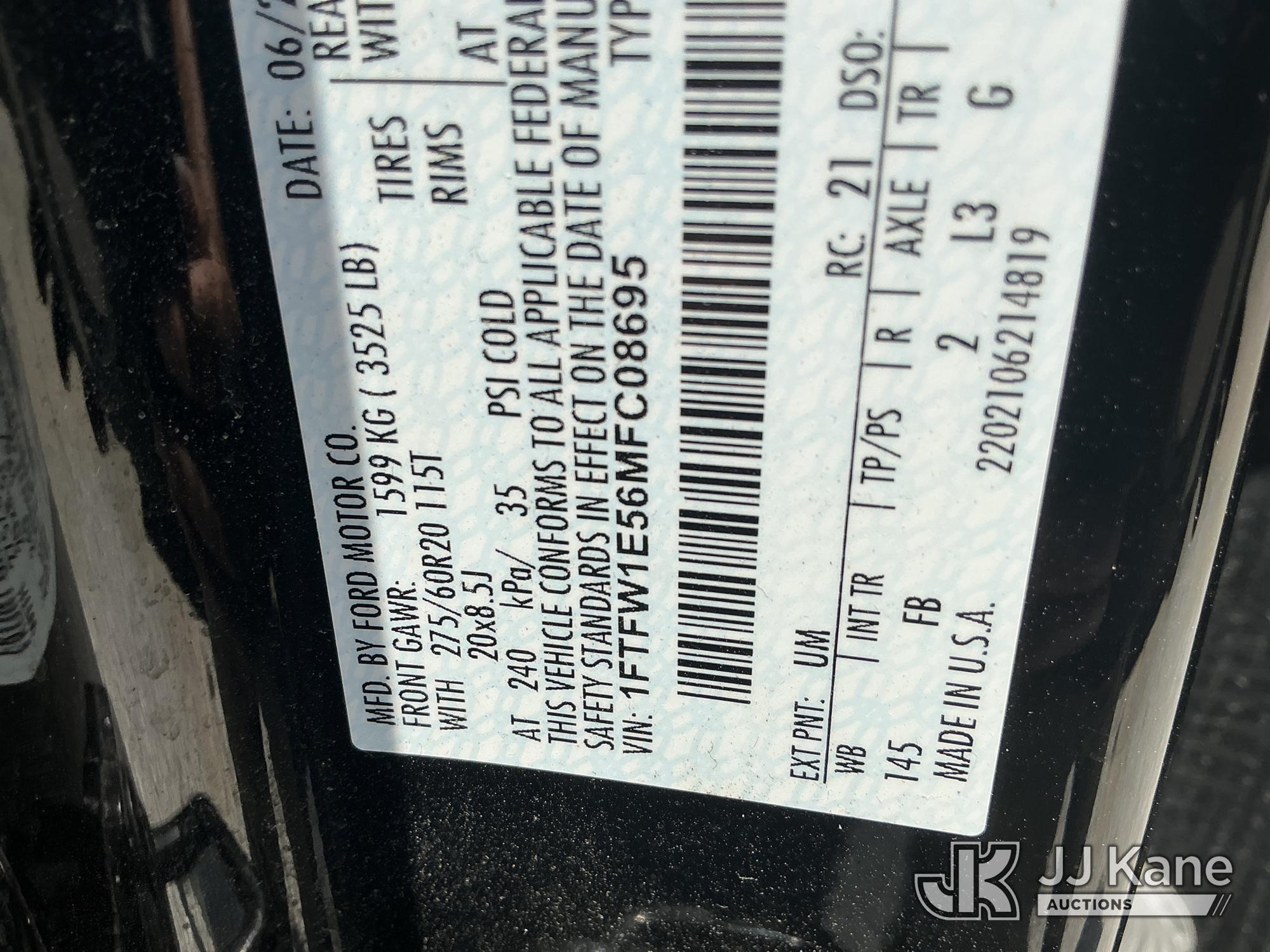2021 Ford F150 4X4