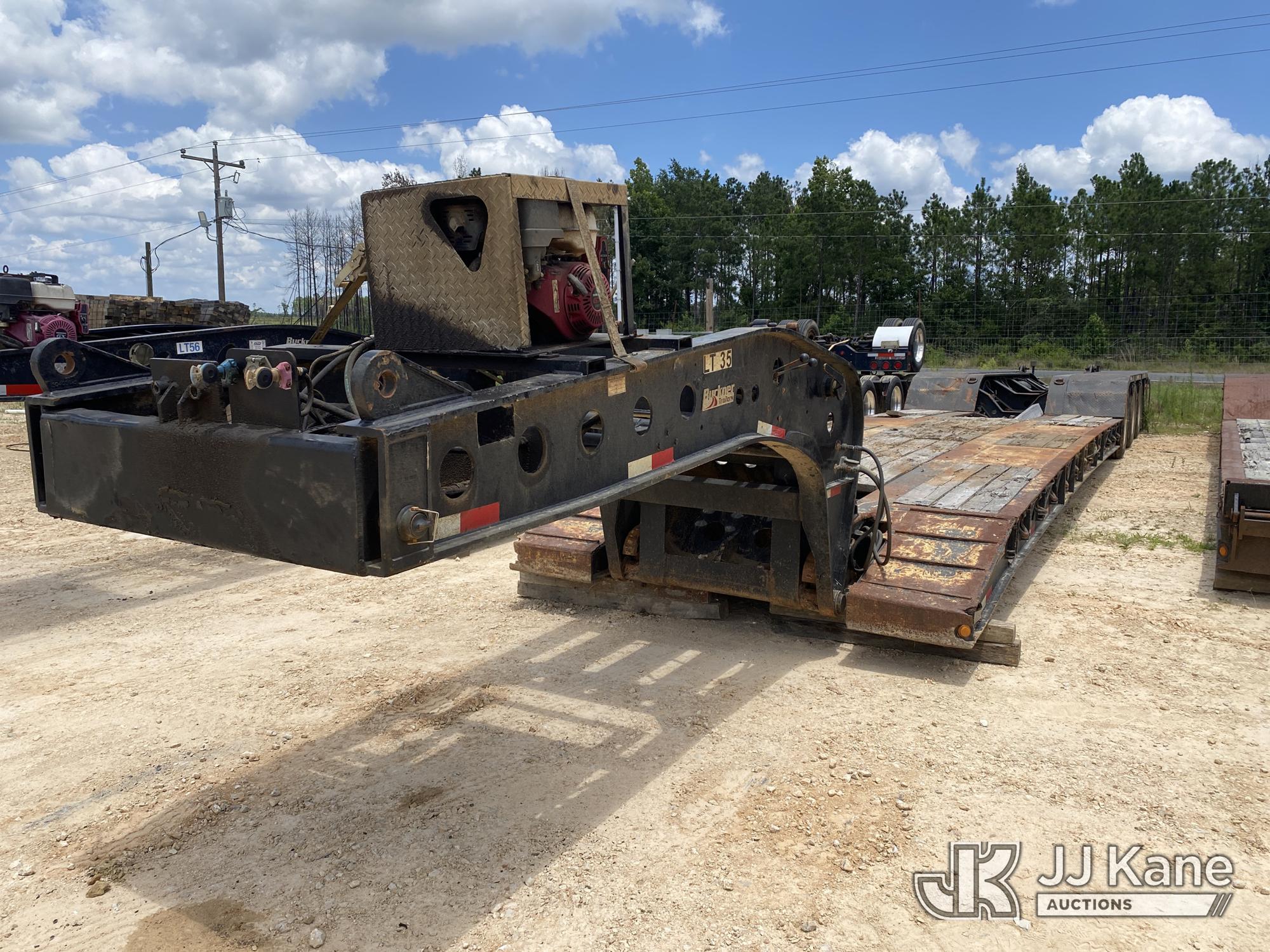 2010 Fontaine Trailer Co 55 Ton Lowboy Trailer, Selling With Additional Flip Axle, Lot # 24117, VIN: 13NM05109A3551309, Title Included. (Equipment & Attachment Price Will Be Split Out On Invoice To Reflect 80/20, Equipment To Trailer Price Ratio For Tax Purposes)