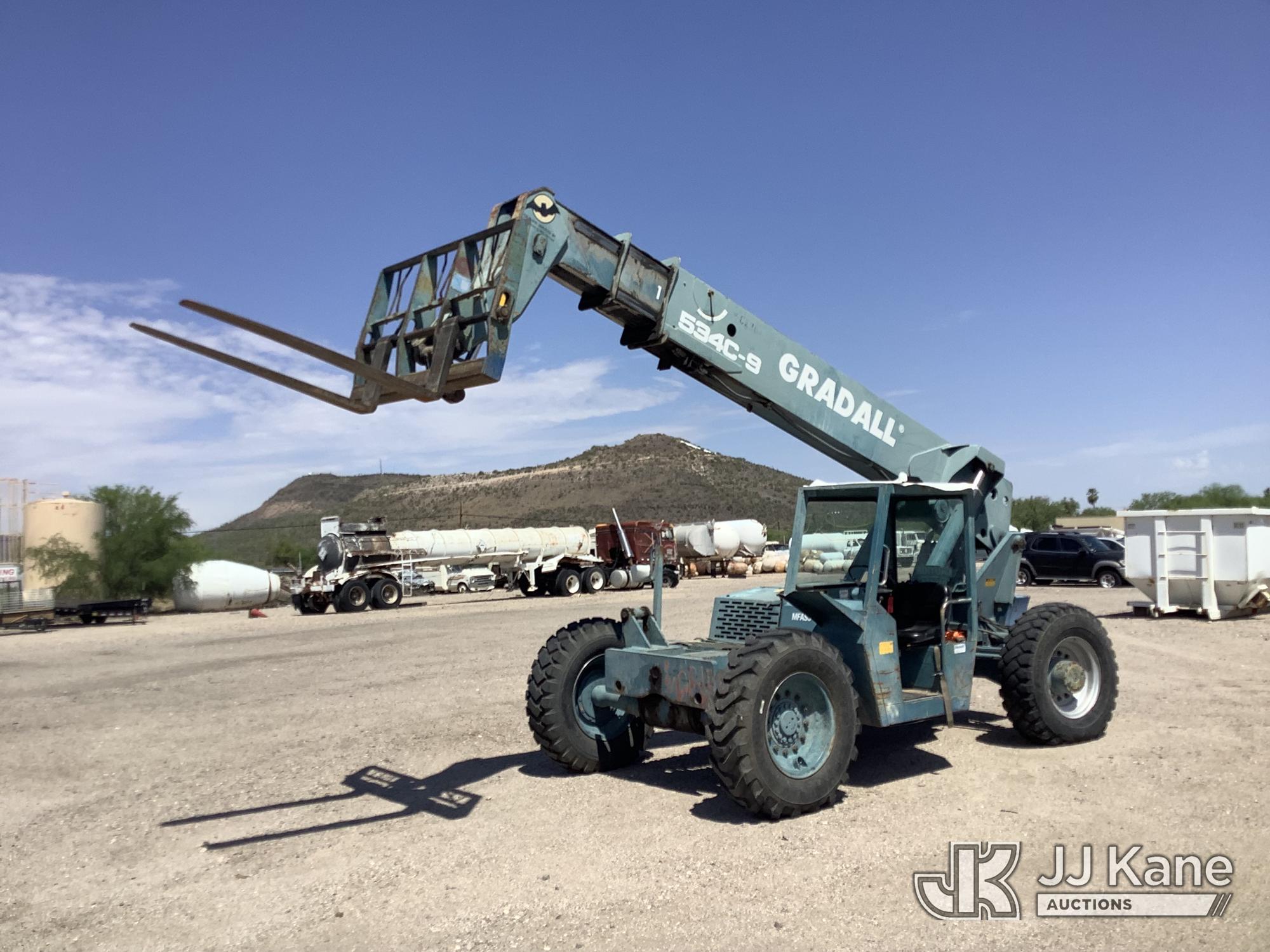 2003 Gradall 534C9 Rough Terrain Telescopic Boom Forklift