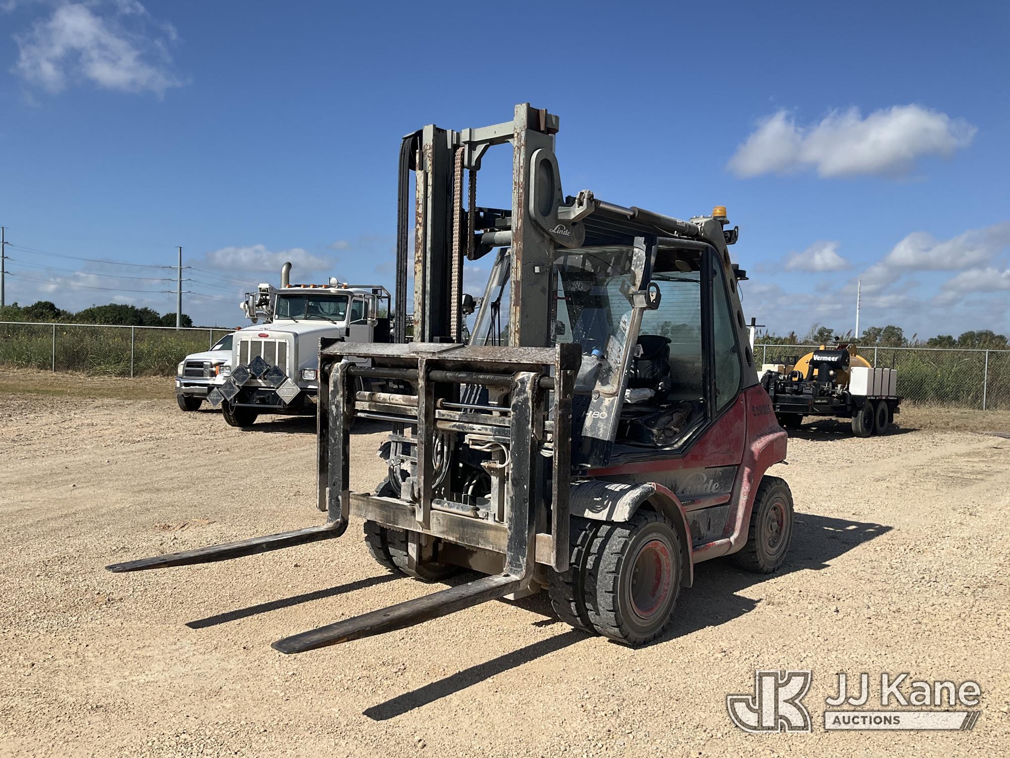2012 Linde HH80 Rough Terrain Forklift
