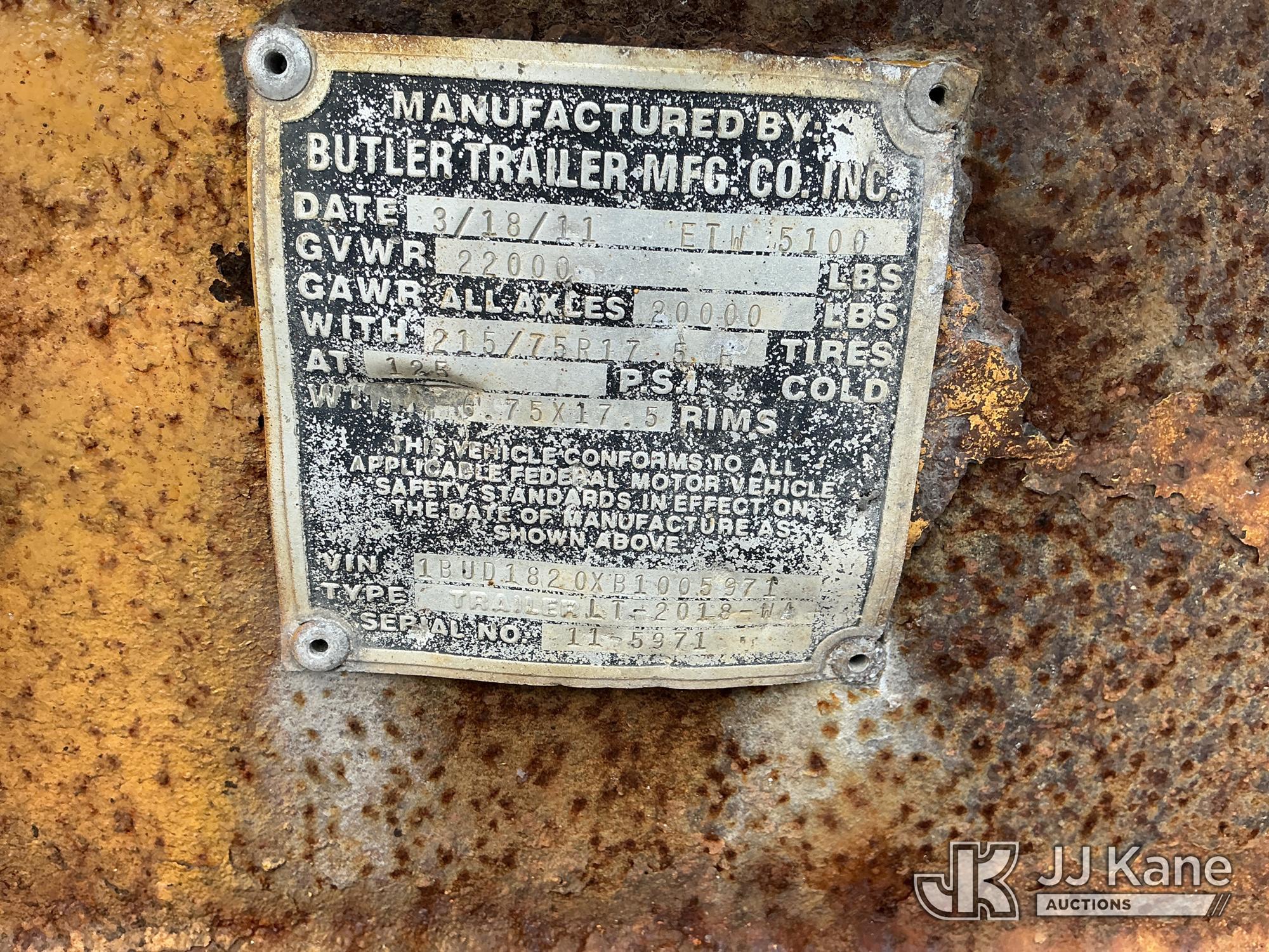 2011 Butler LT-1618-W