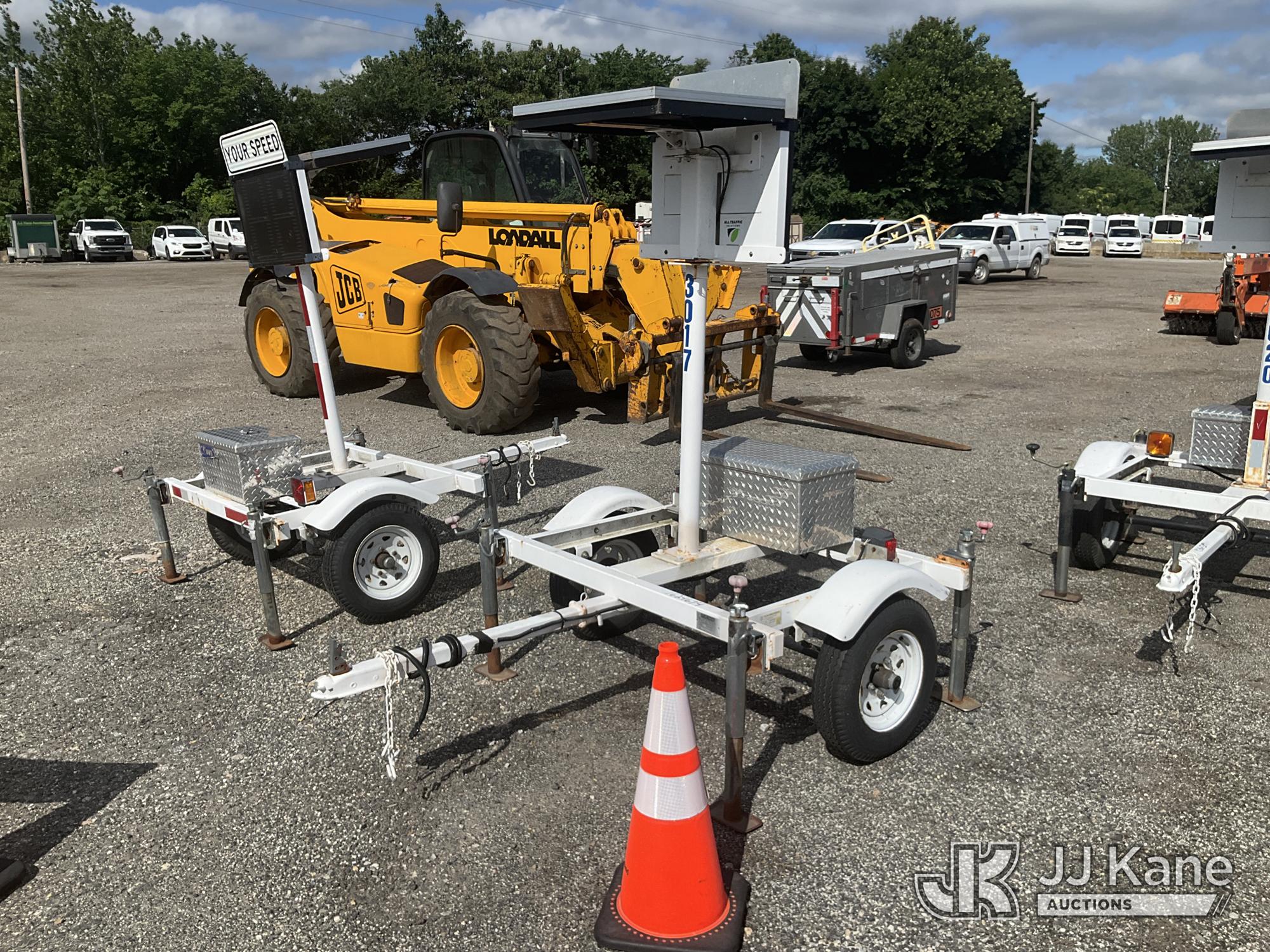 2016 All Traffic Solutions ATS-3 Portable Speed Limit Trailer