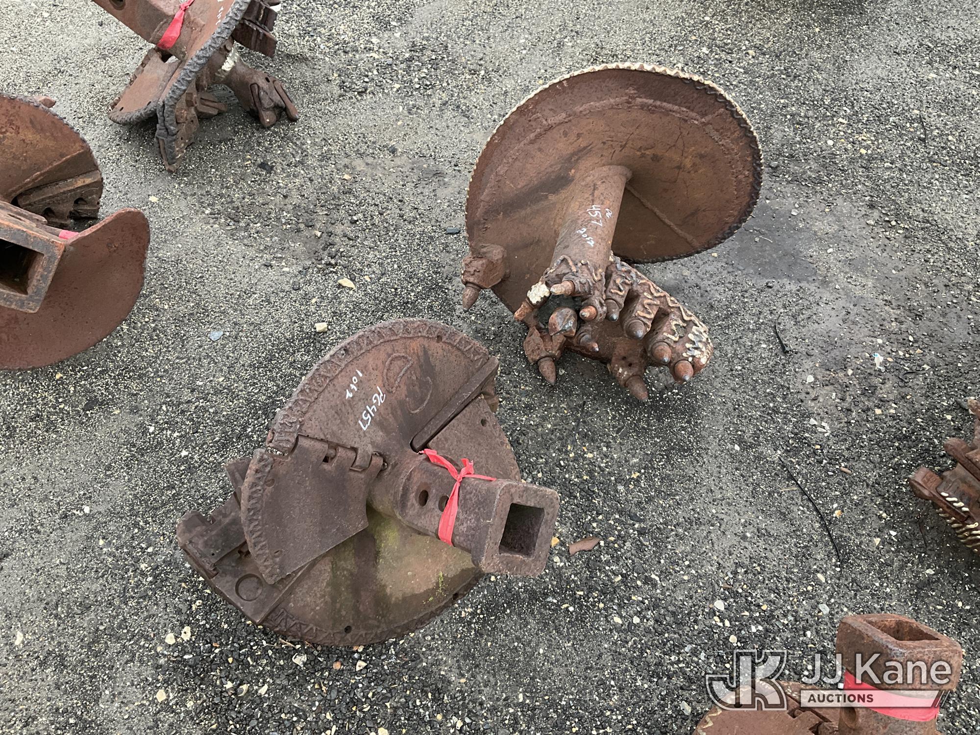 (2) 24in Pressure Digger Augers NOTE: This unit is being sold AS IS/WHERE IS via Timed Auction and is located in Plymouth Meeting