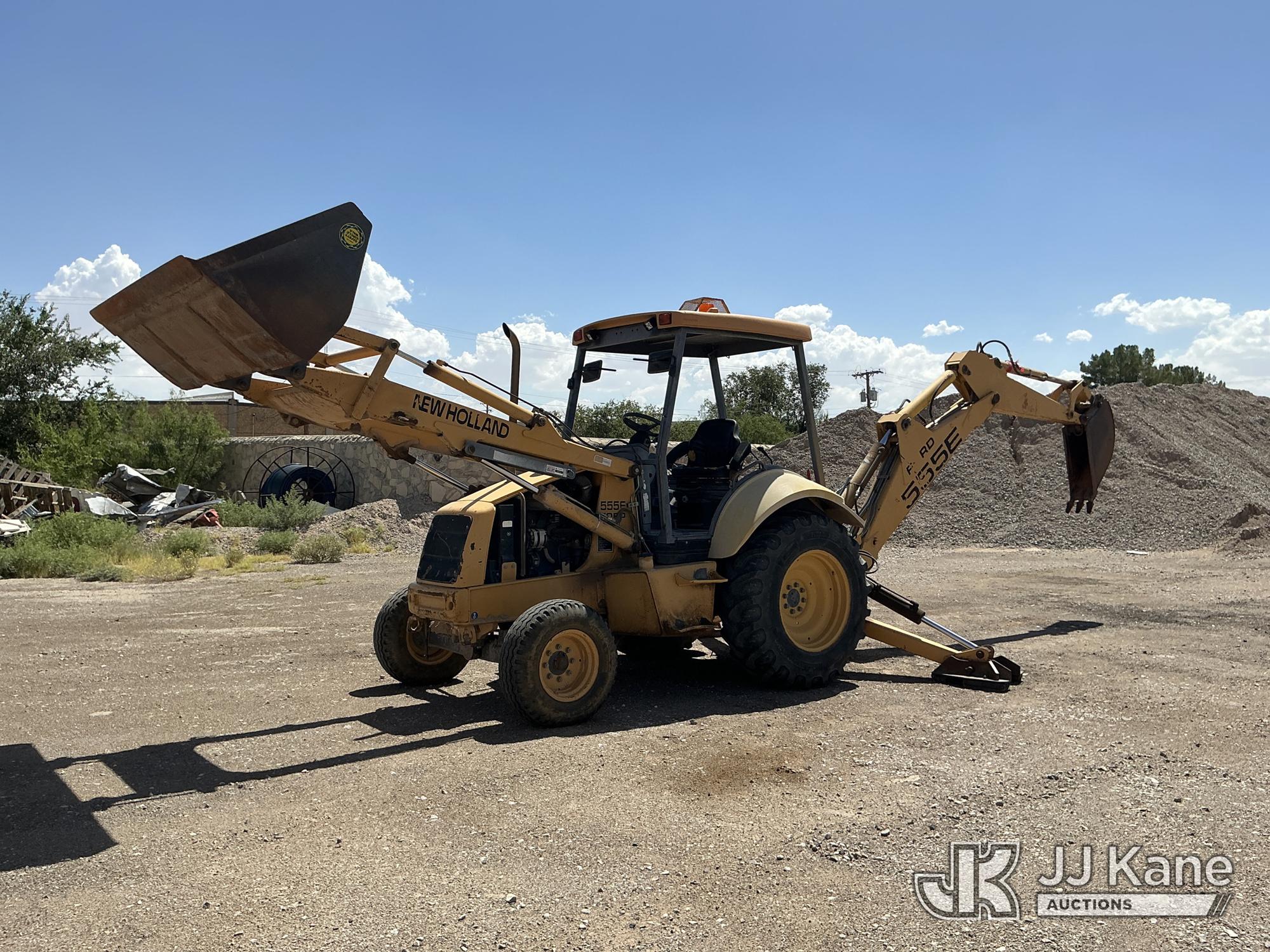 1998 New Holland 555E Tractor Loader Backhoe