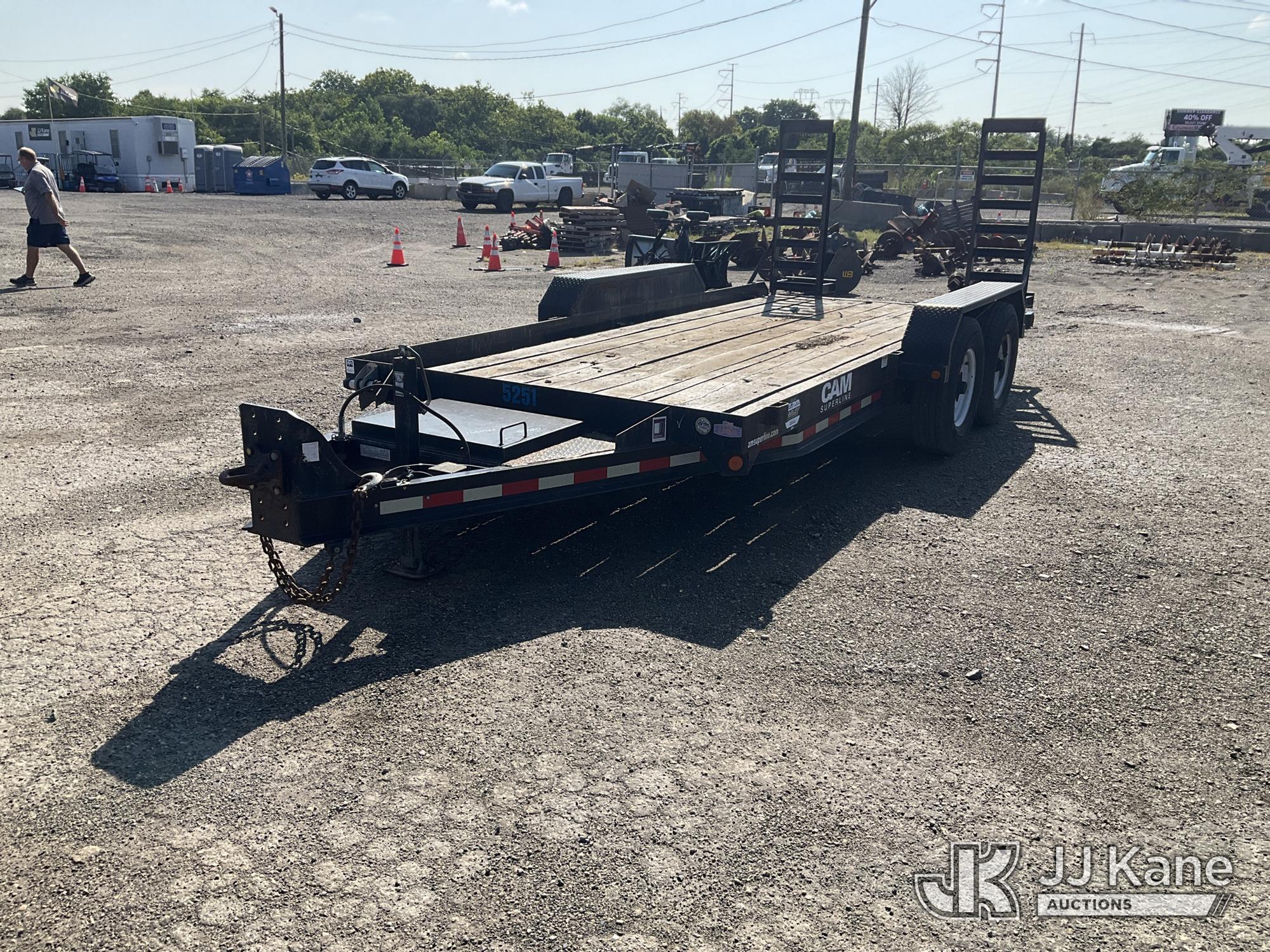 2015 Cam Superline 7CAM16 T/A Tagalong Equipment Trailer