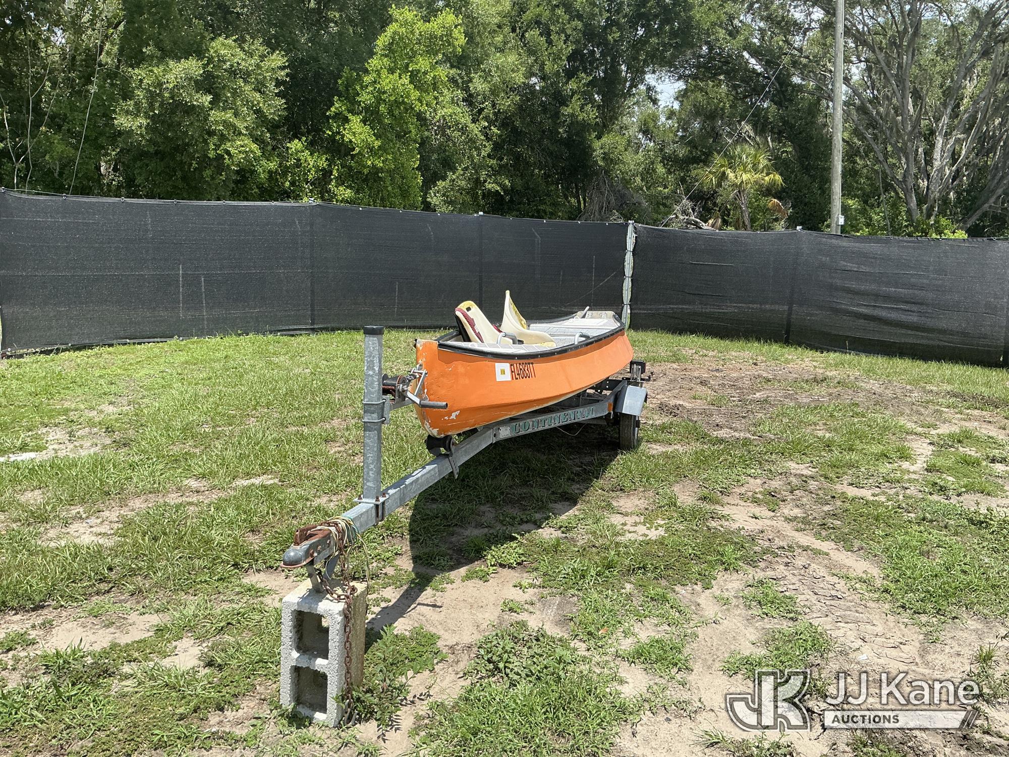 2024 FLZ 15 Foot Gheenoe, Trailer VIN: NOVIN0201345034