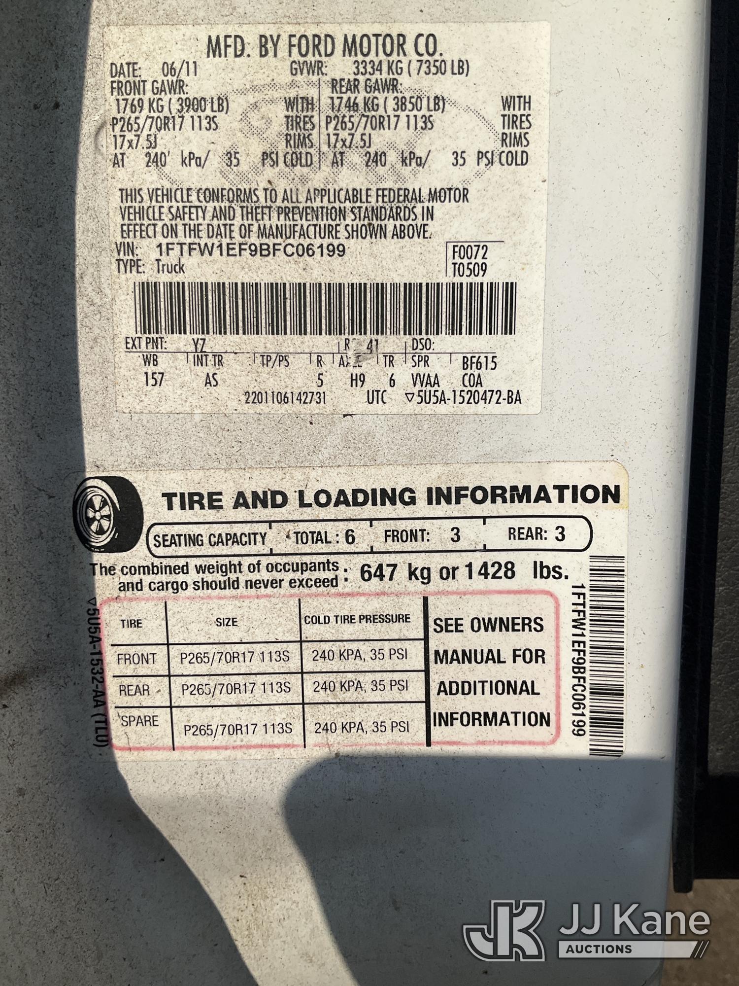 2011 Ford F-150