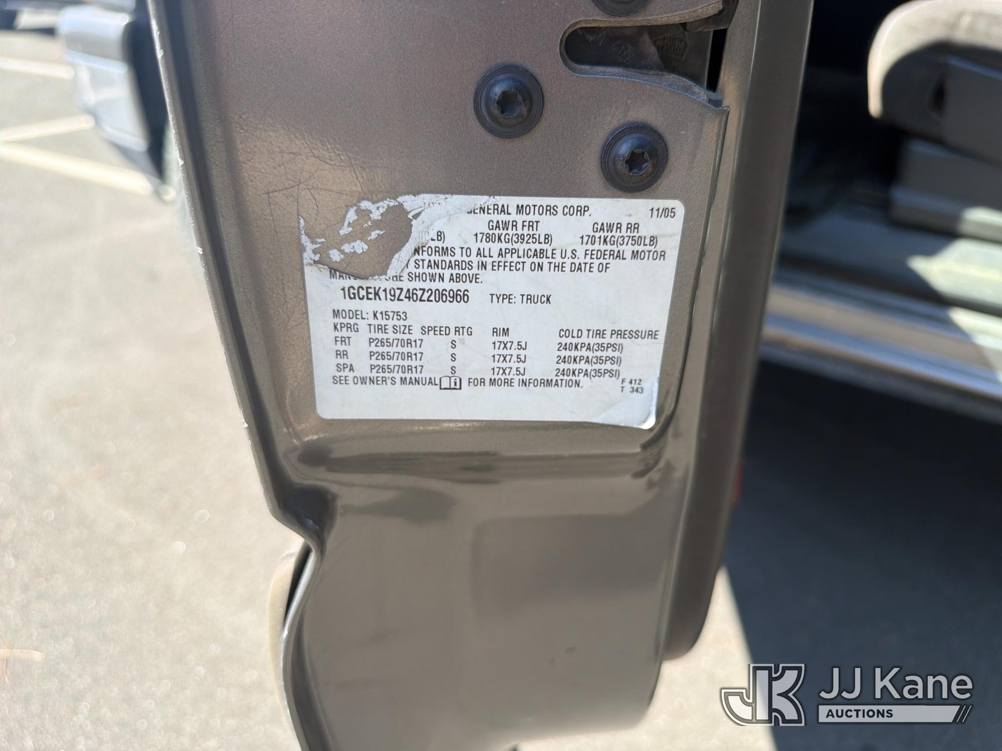 2006 Chevrolet SILVERADO 1500 4X4