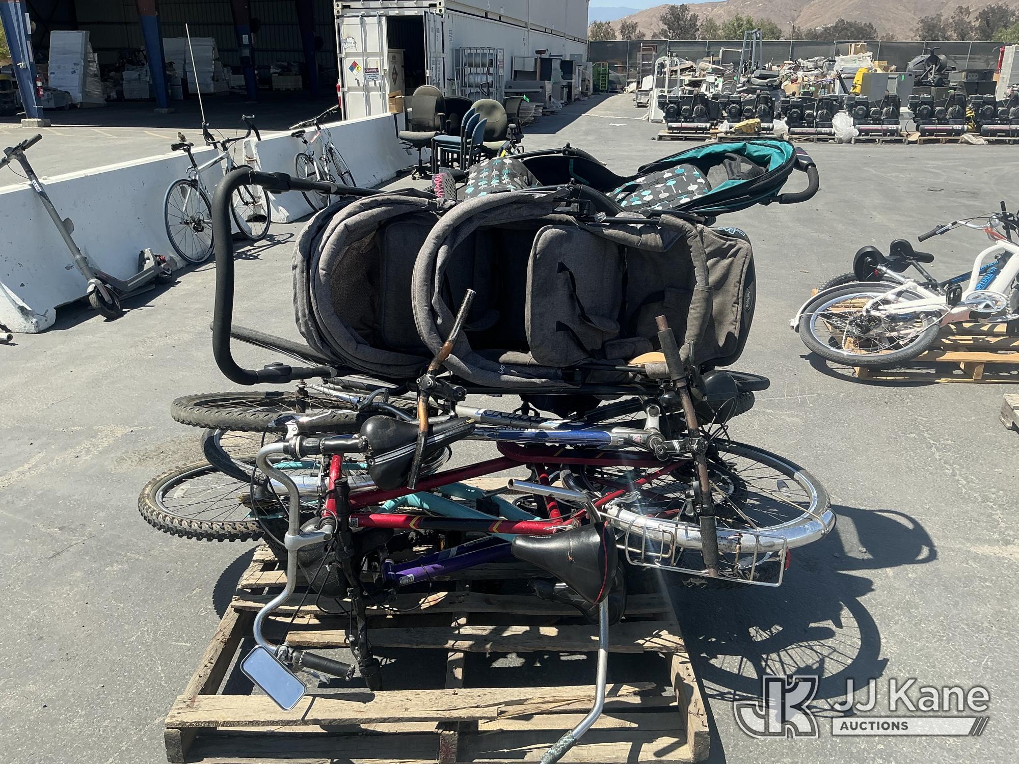 (1 Pallet) Bicycles (Used) NOTE: This unit is being sold AS IS/WHERE IS via Timed Auction and is located in Jurupa Valley