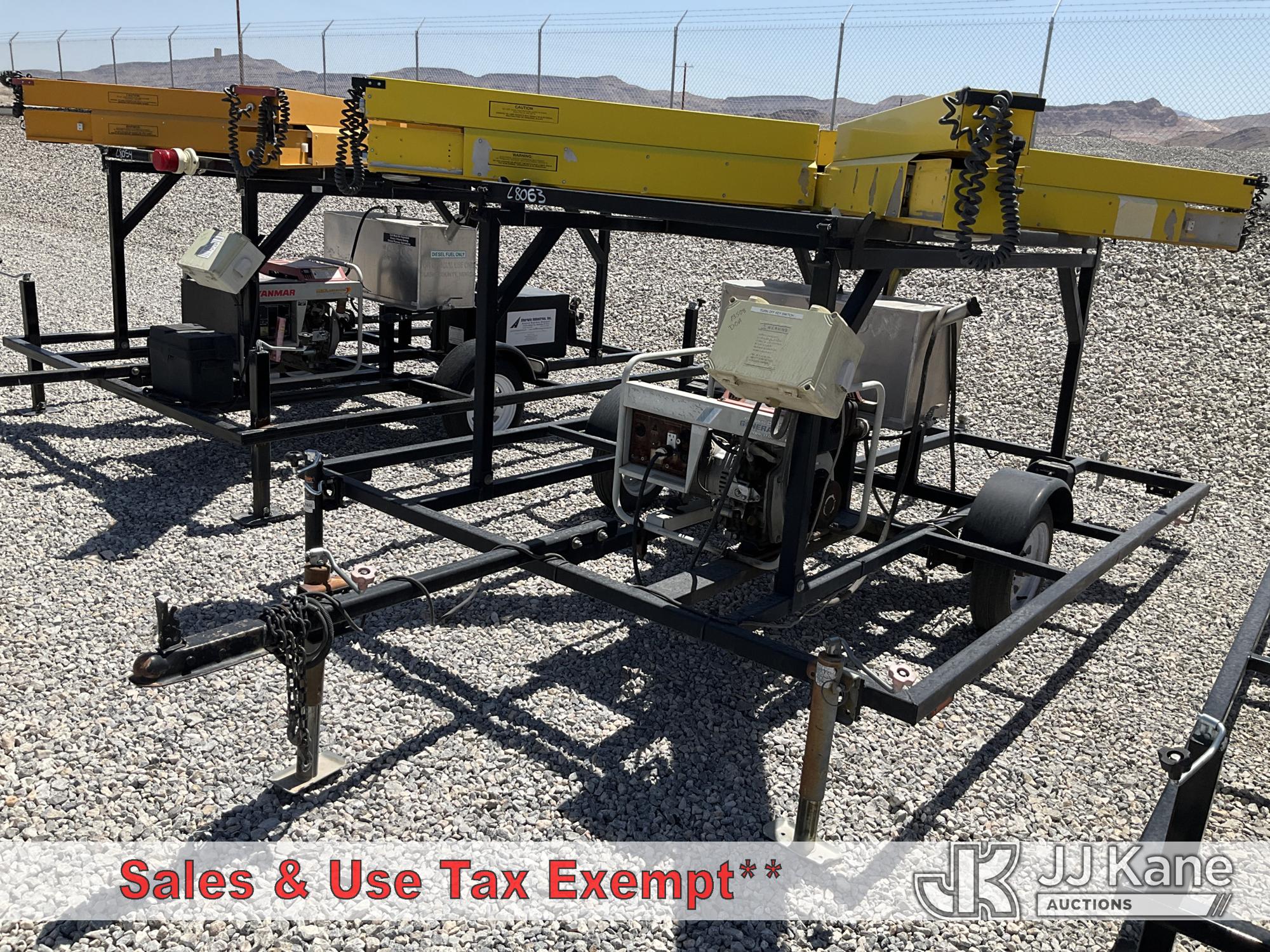 2005 BATT Lighted X Runway Closed Trailer