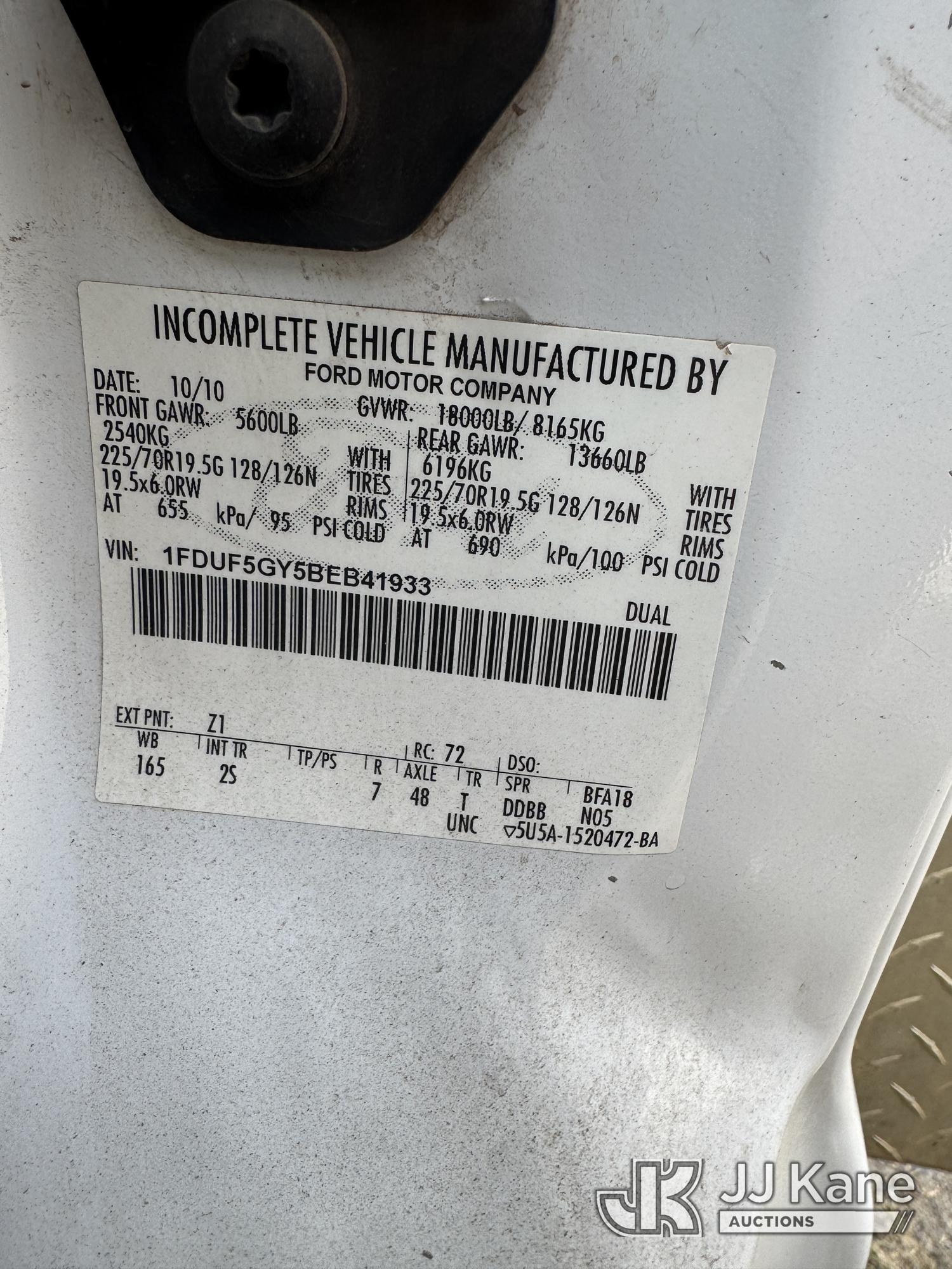 2011 Ford F-550
