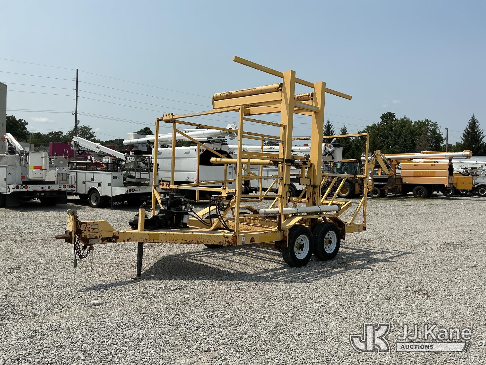2013 Sweatwater T/A Reel/Material Trailer