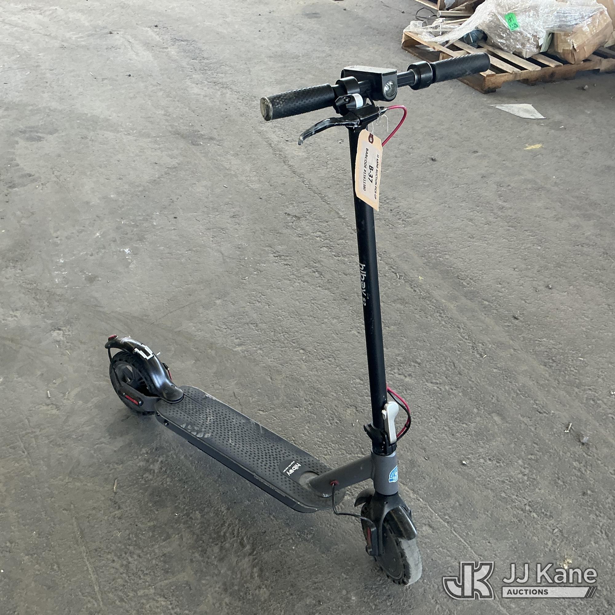 Hibay e-scooter No Keys