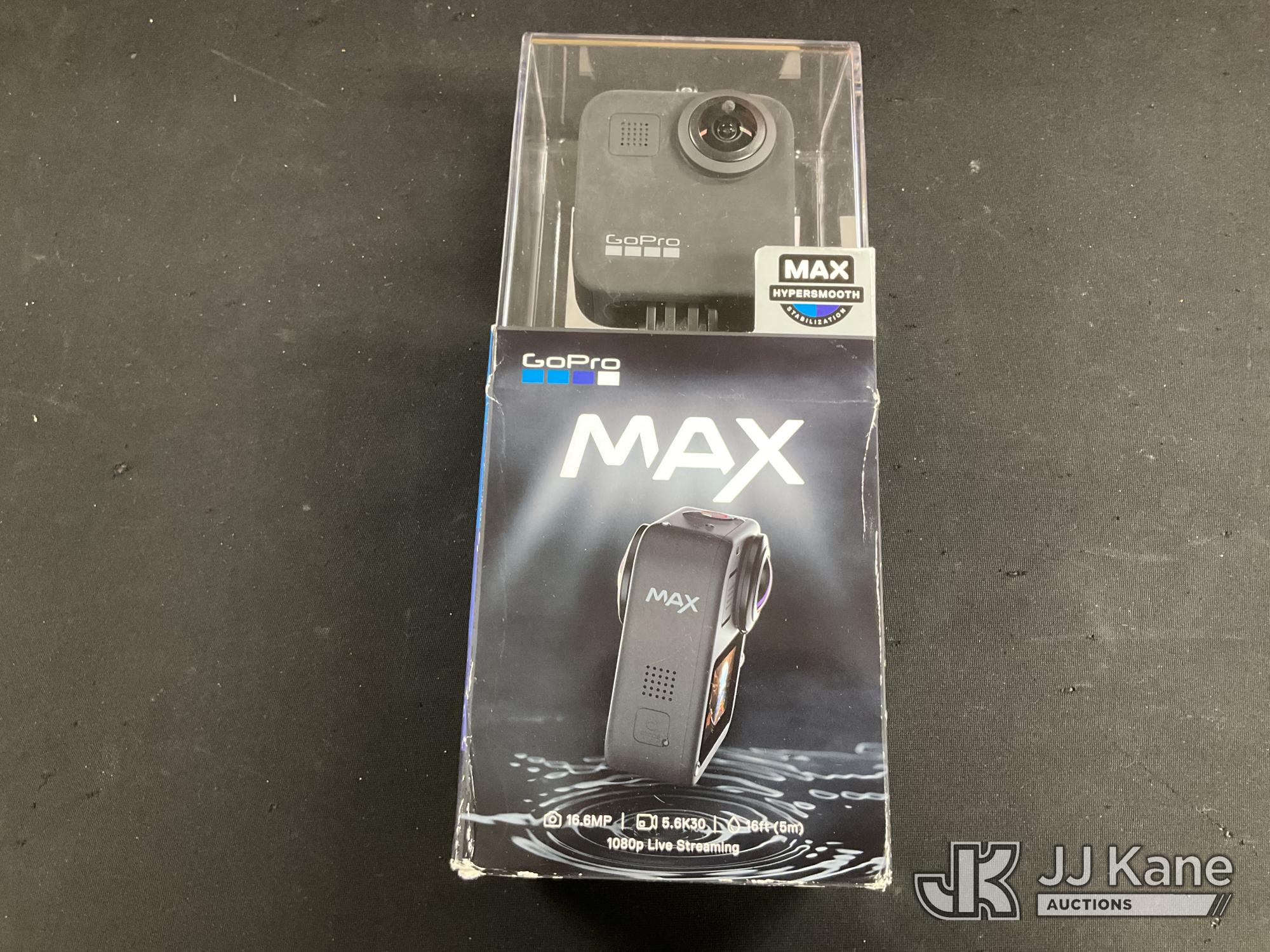 GoPro Max (Sealed In Box ) NOTE: This unit is being sold AS IS/WHERE IS via Timed Auction and is located in Jurupa Valley