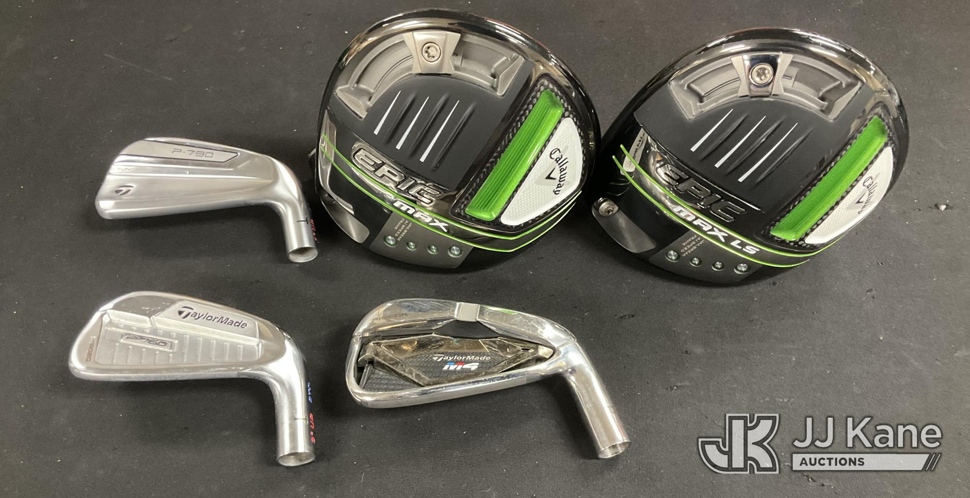 Golf Club Heads (Used) NOTE: This unit is being sold AS IS/WHERE IS via Timed Auction and is located in Jurupa Valley