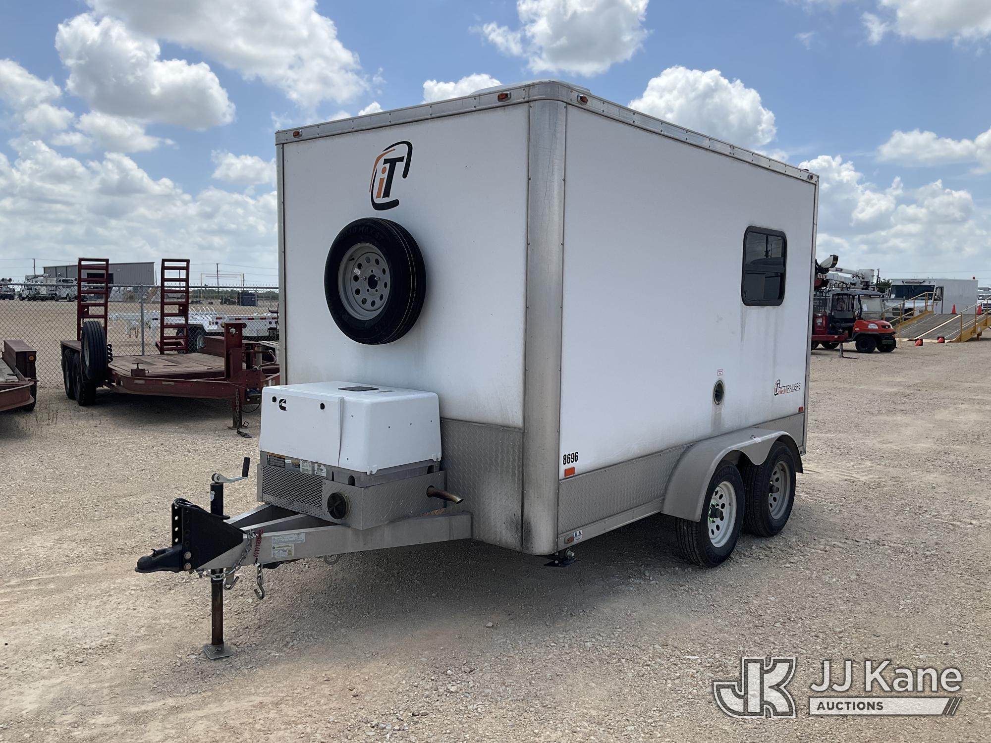 2021 InTech FOST7X12TA2 T/A Enclosed Fiber Optic Splicer Trailer