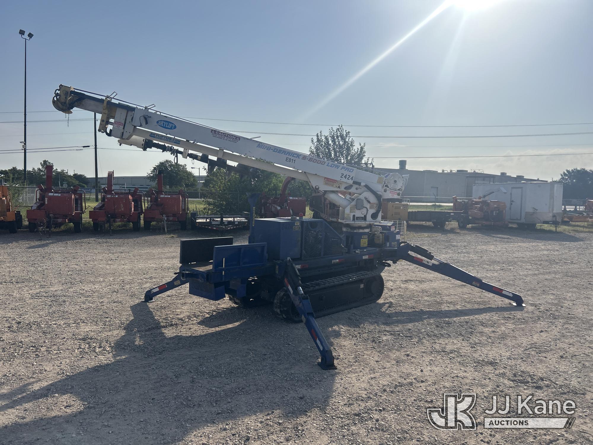 2018 SKYLIFT MDS6000LP Backyard Digger Derrick, Selling With Trailer, Item 1625418(Equipment & Trailer Price Will Be Split Out On Invoice To Reflect 80/20, Equipment To Trailer Price Ratio For Tax Purposes.)