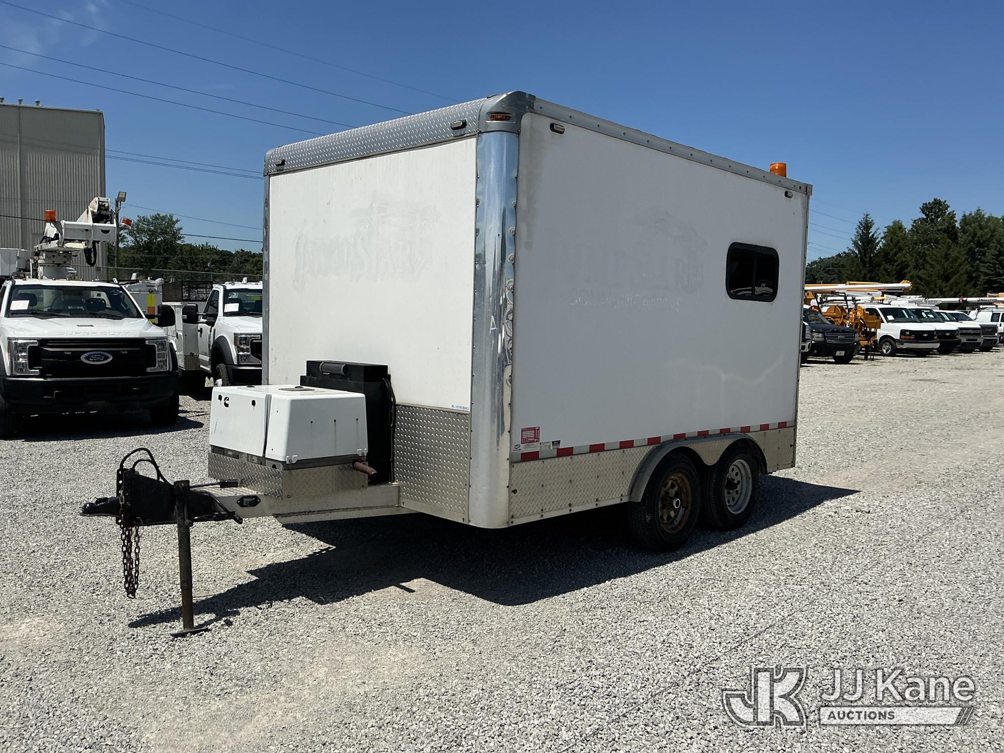 2021 Mobile Tech MTT812TA2 T/A Enclosed Fiber Optic Splicer Trailer