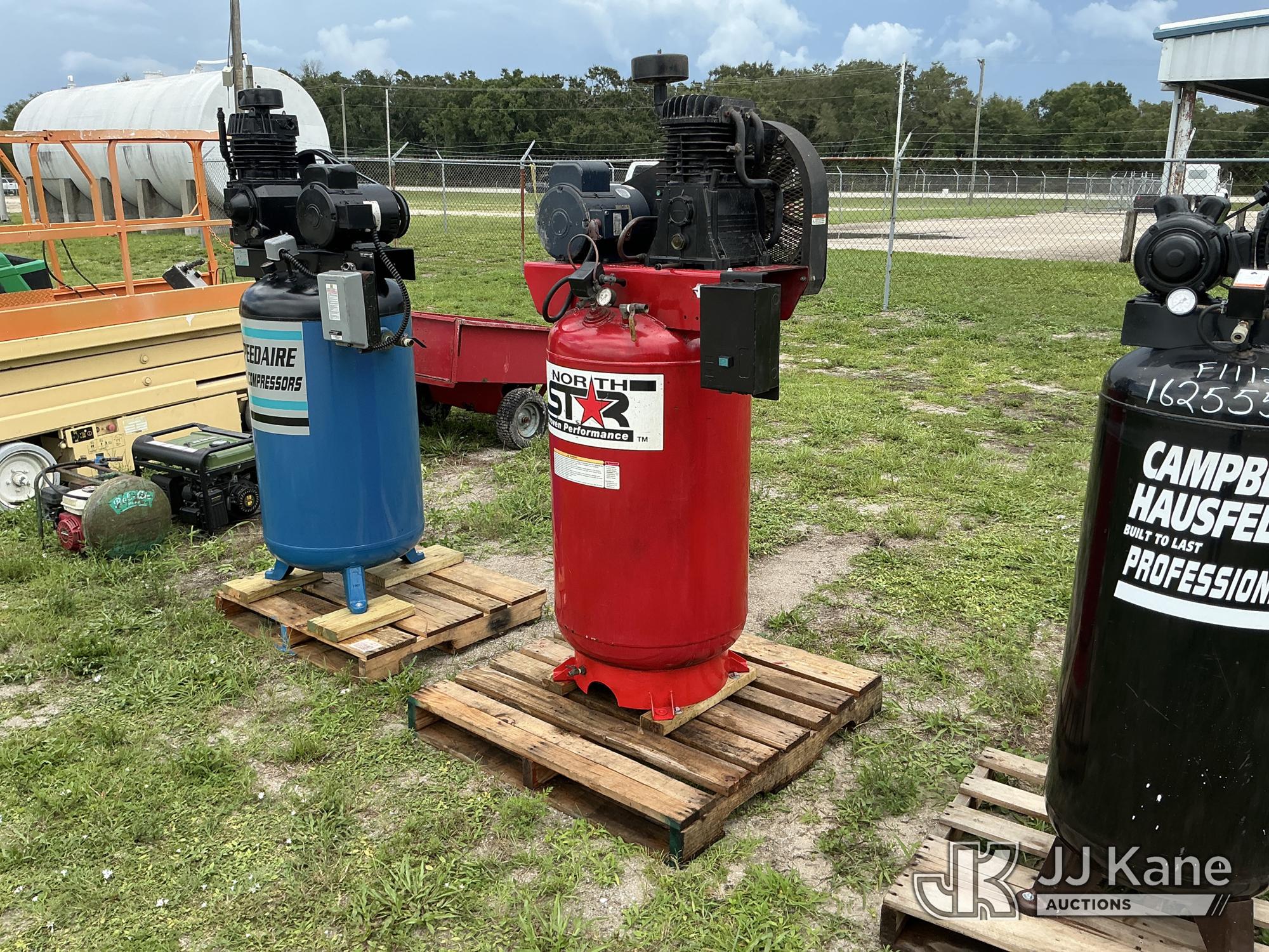 Northstar 80 Gallon 2 Stage/Single Phase Electric Air Compressor (Not Running
