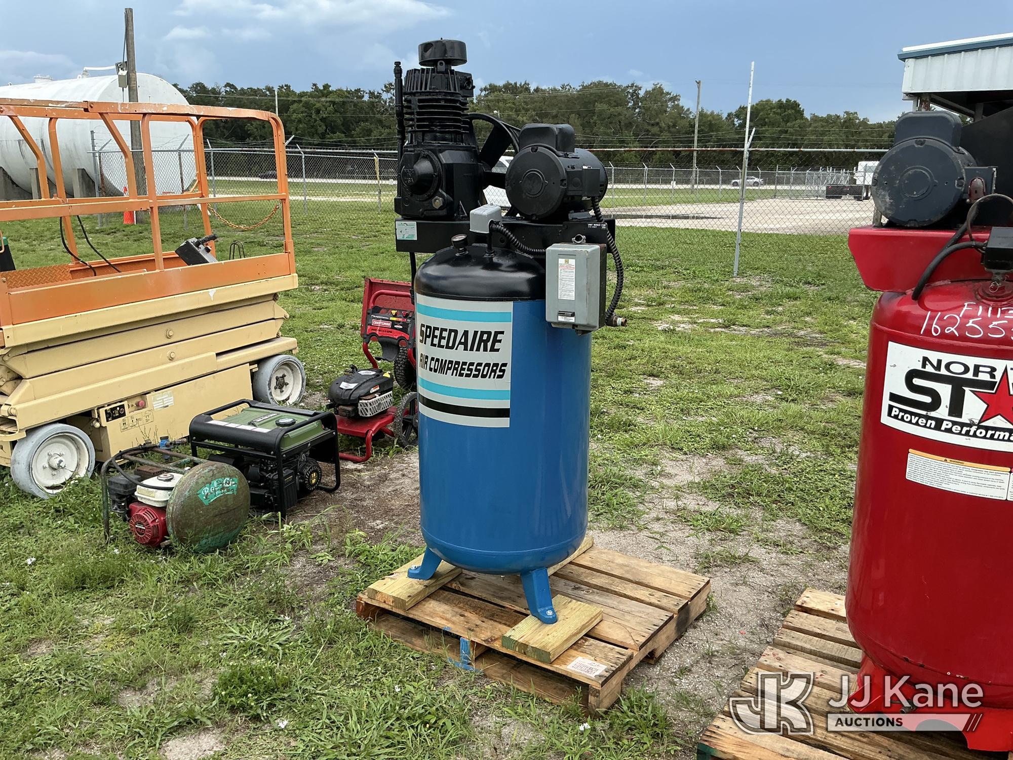 Speedaire 80 Gallon 2 Stage/Single Phase Electric Air Compressor (Not Running