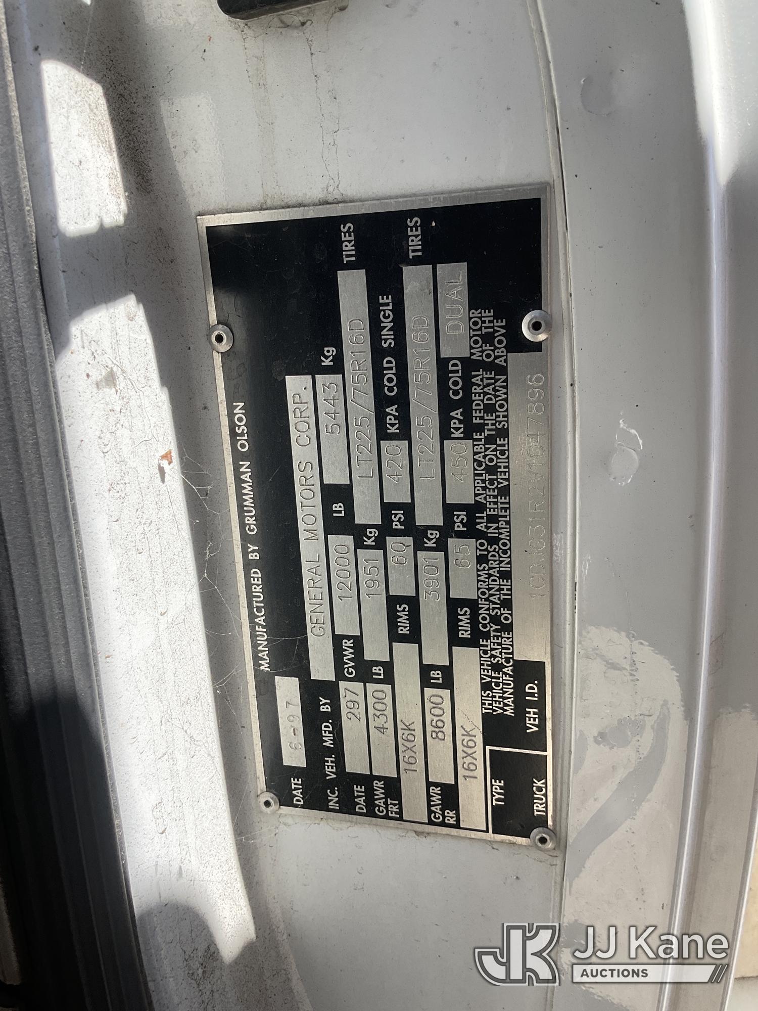1997 GMC SAVANA