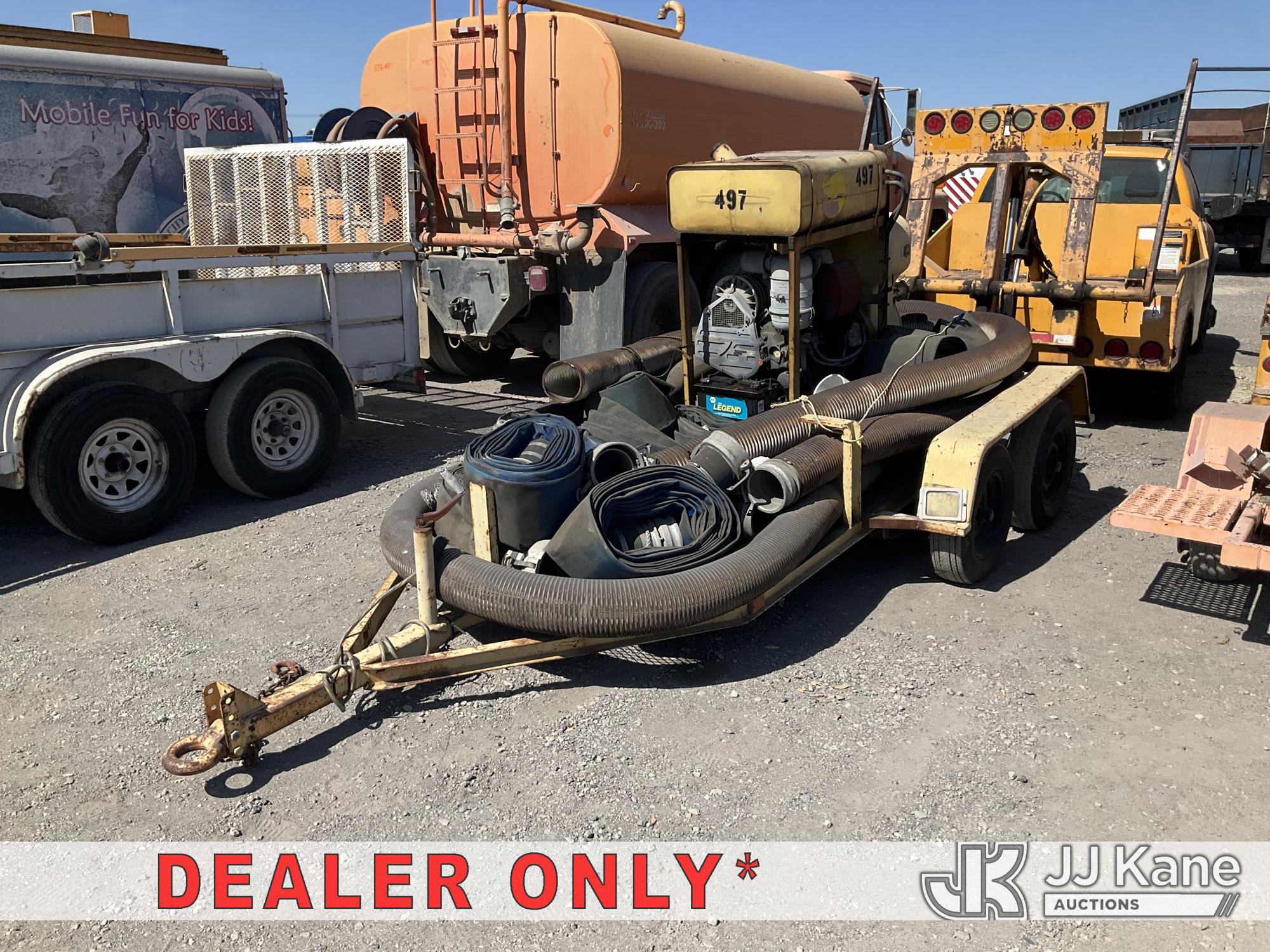 Multiquip Inc. MQ-60TDD Pump Trailer