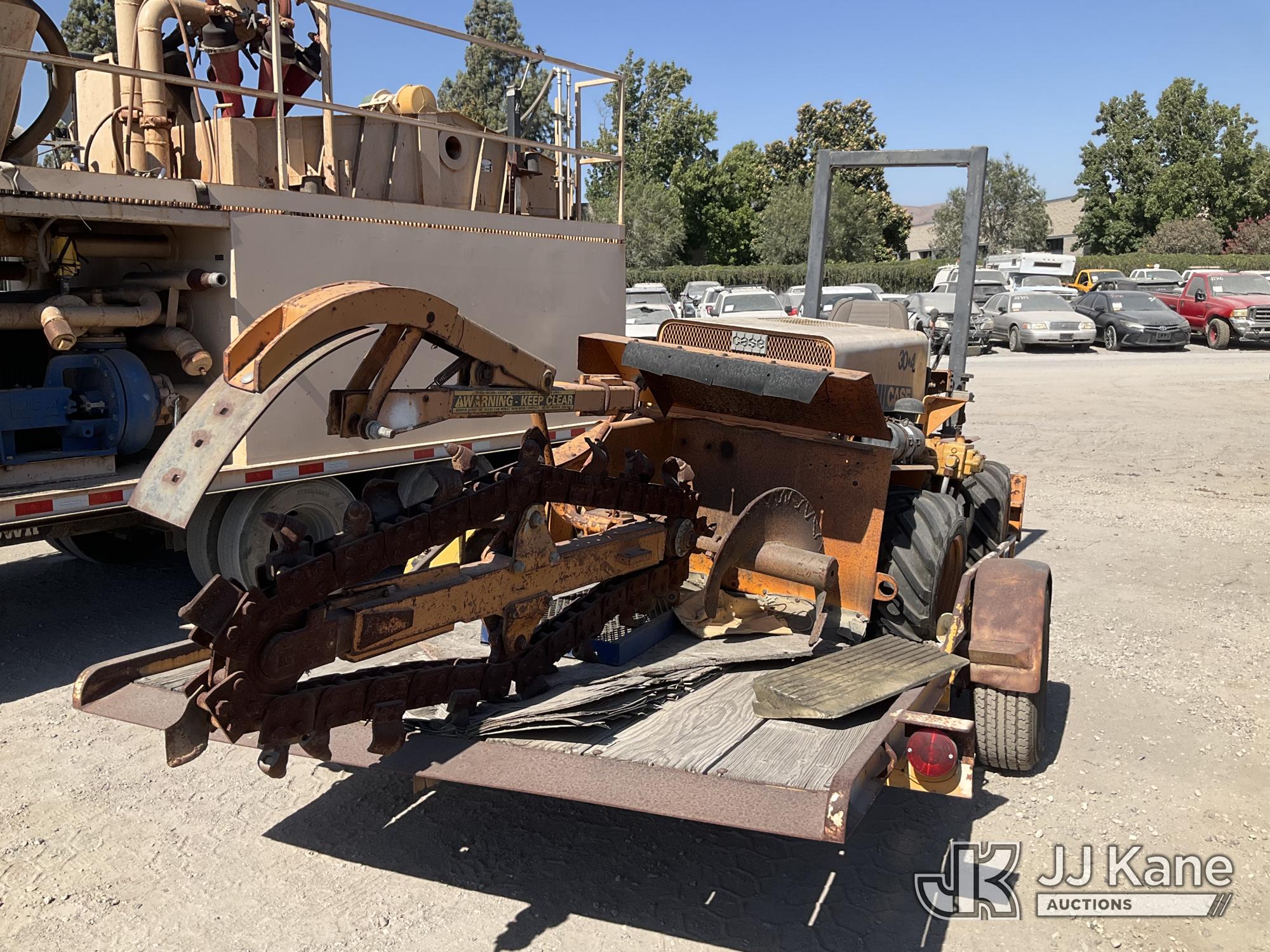 1981 Case 30+4 Rubber Tired Trencher