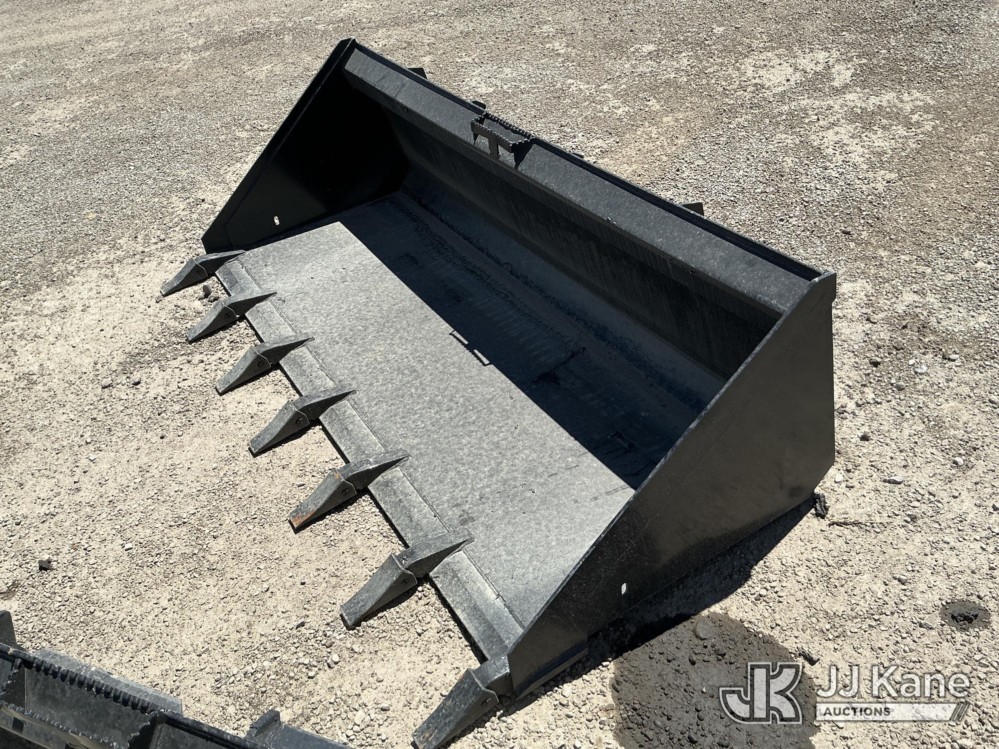 74in Skid Steer Bucket NOTE: This unit is being sold AS IS/WHERE IS via Timed Auction and is located in Salt Lake City