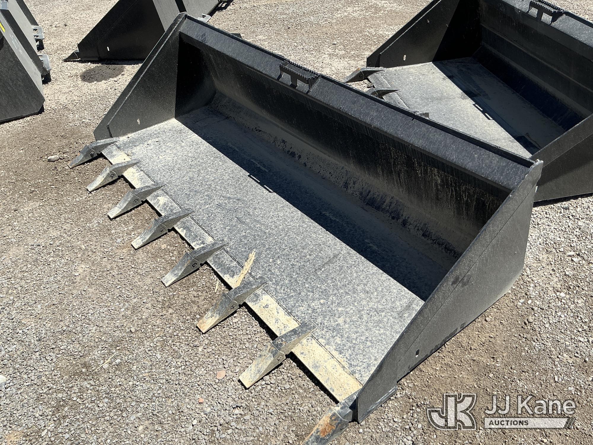 80in Skid Steer Bucket NOTE: This unit is being sold AS IS/WHERE IS via Timed Auction and is located in Salt Lake City