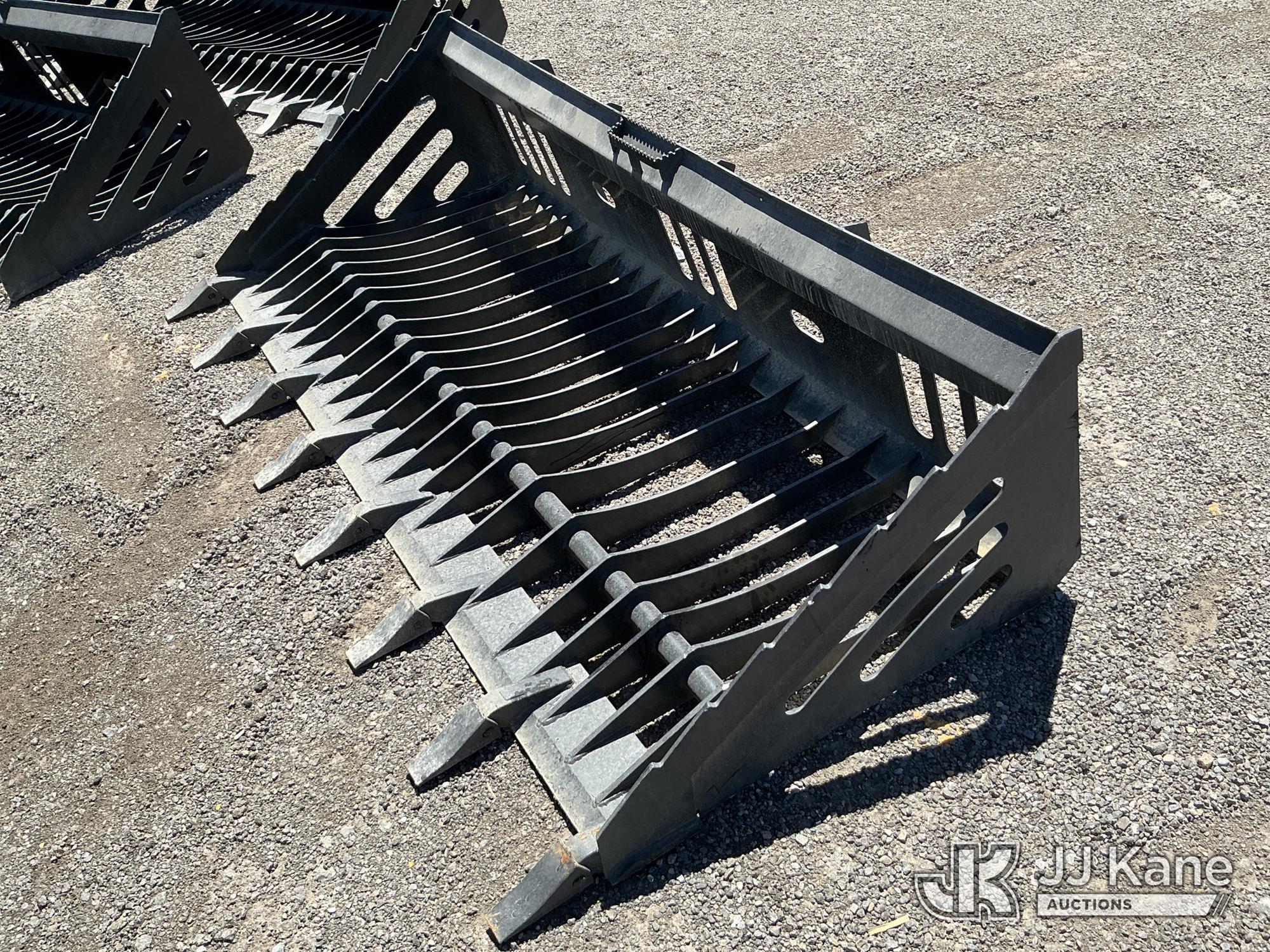 84in Skid Steer Rock Bucket NOTE: This unit is being sold AS IS/WHERE IS via Timed Auction and is located in Salt Lake City
