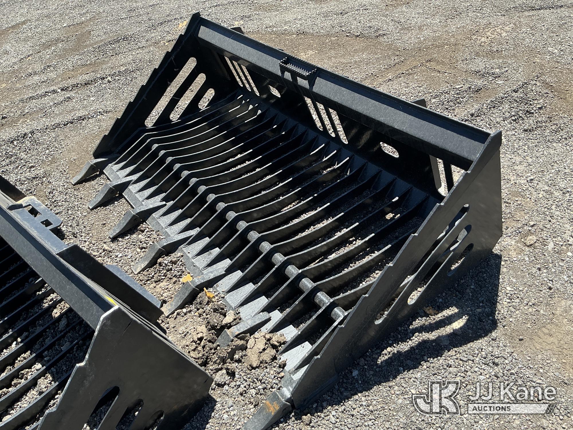 72in Skid Steer Rock Bucket NOTE: This unit is being sold AS IS/WHERE IS via Timed Auction and is located in Salt Lake City