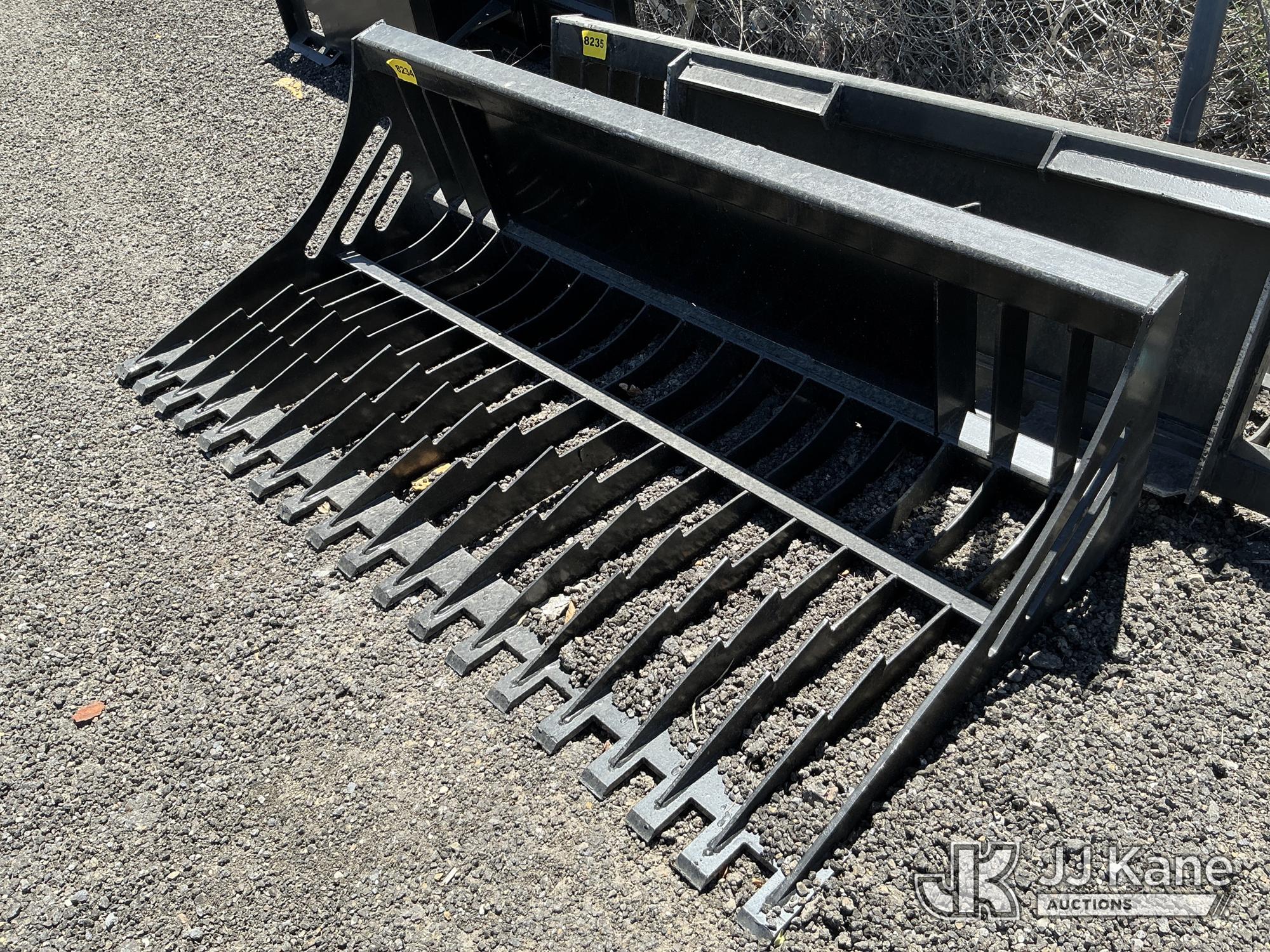 72in Skid Steer Rock Bucket NOTE: This unit is being sold AS IS/WHERE IS via Timed Auction and is located in Salt Lake City