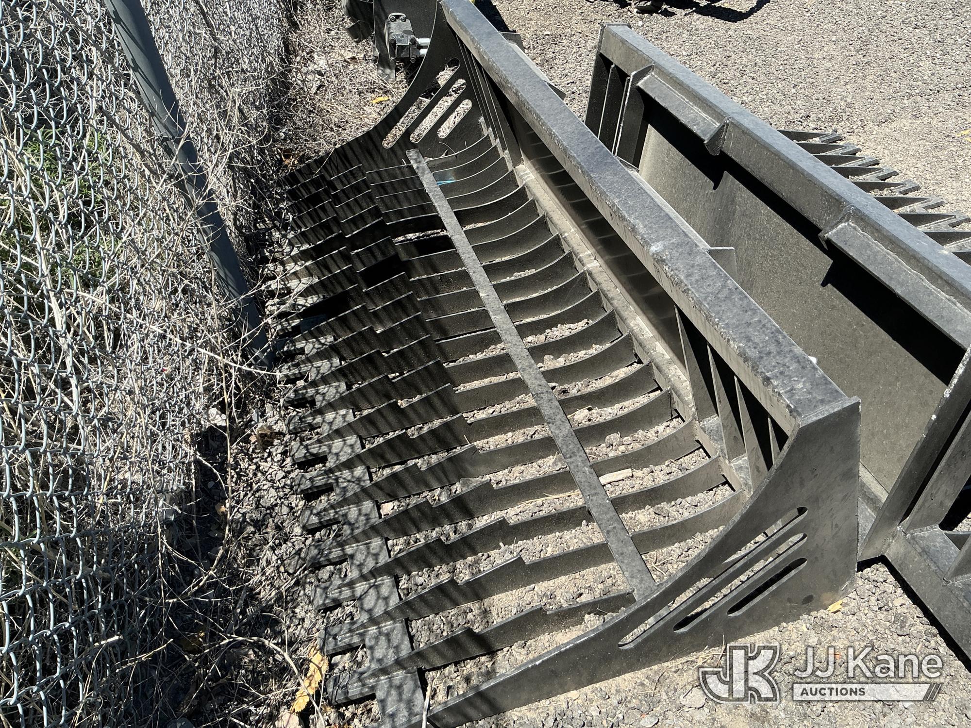 78in Skid Steer Rock Bucket NOTE: This unit is being sold AS IS/WHERE IS via Timed Auction and is located in Salt Lake City