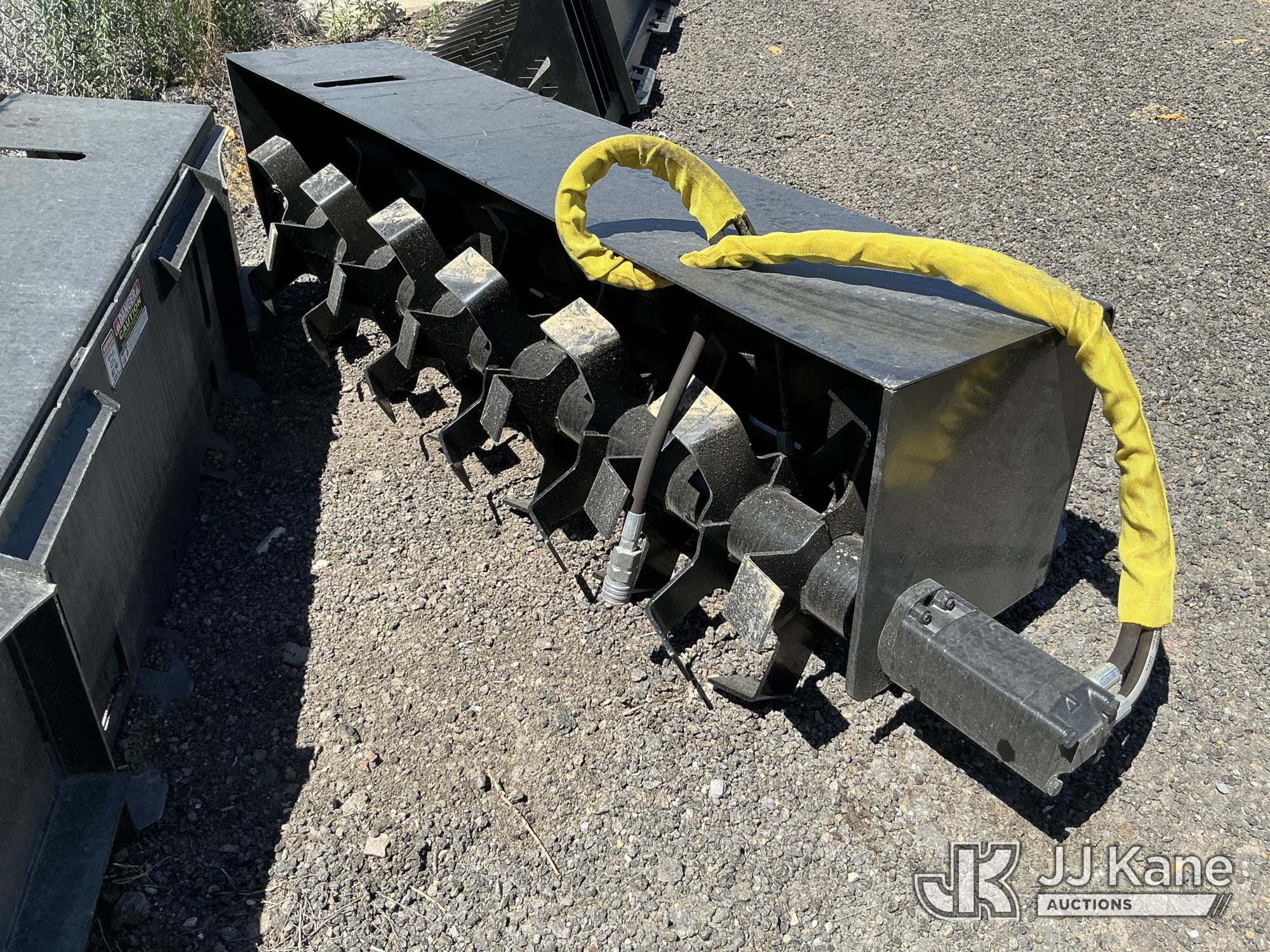 Skid Steer Tiller Attachment NOTE: This unit is being sold AS IS/WHERE IS via Timed Auction and is located in Salt Lake City