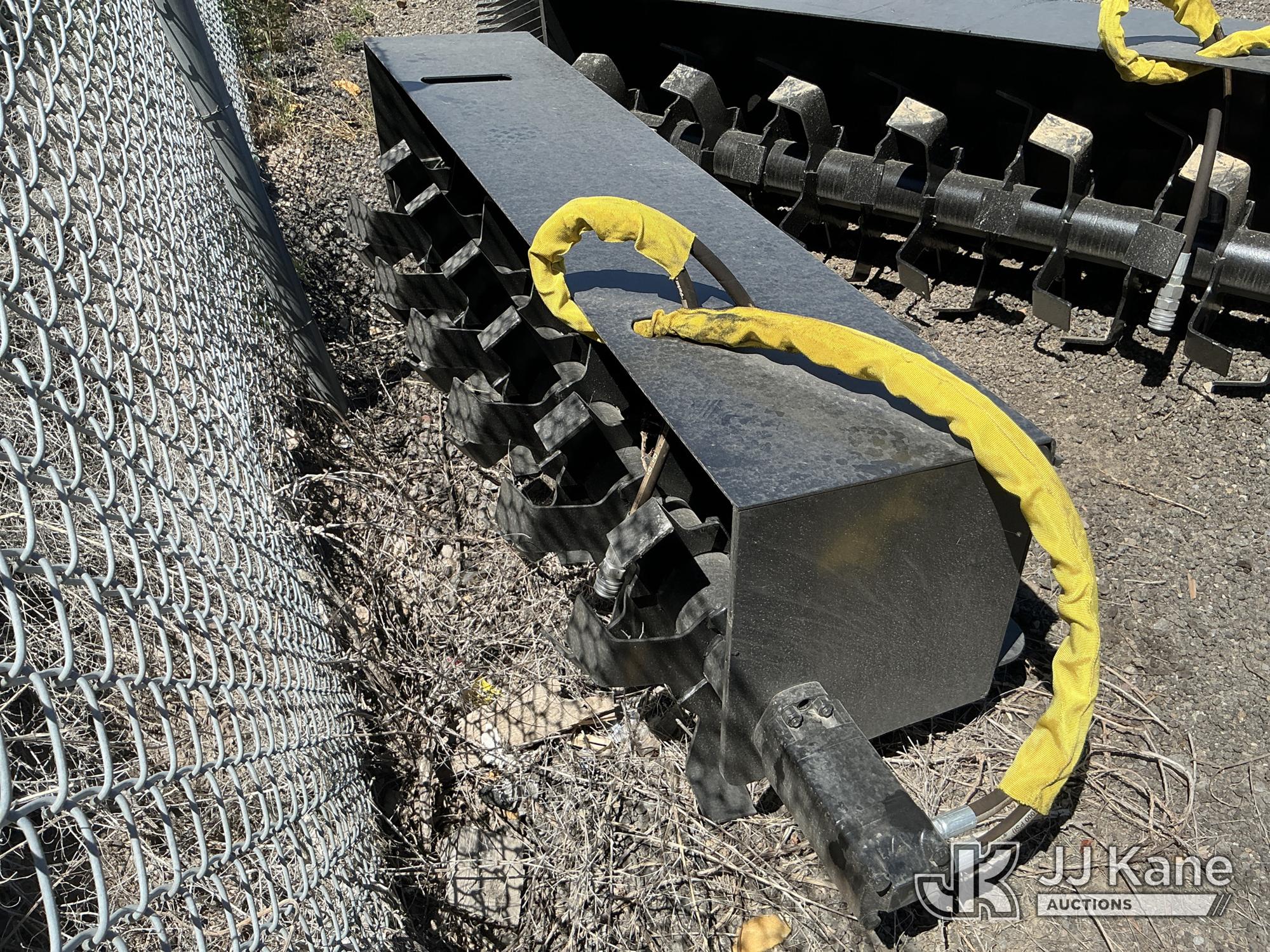 Skid Steer Tiller Attachment NOTE: This unit is being sold AS IS/WHERE IS via Timed Auction and is located in Salt Lake City