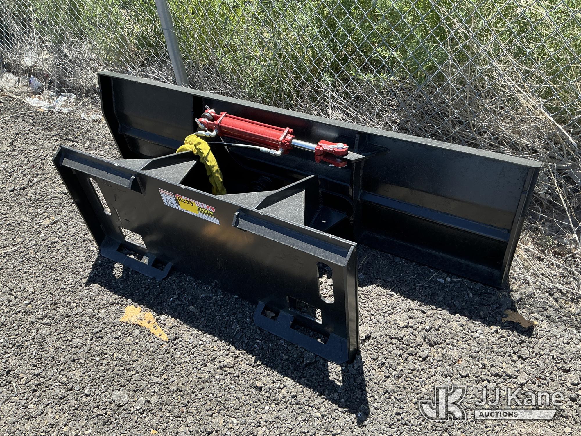 Skid Steer Dozer Blade Attachment NOTE: This unit is being sold AS IS/WHERE IS via Timed Auction and is located in Salt Lake City