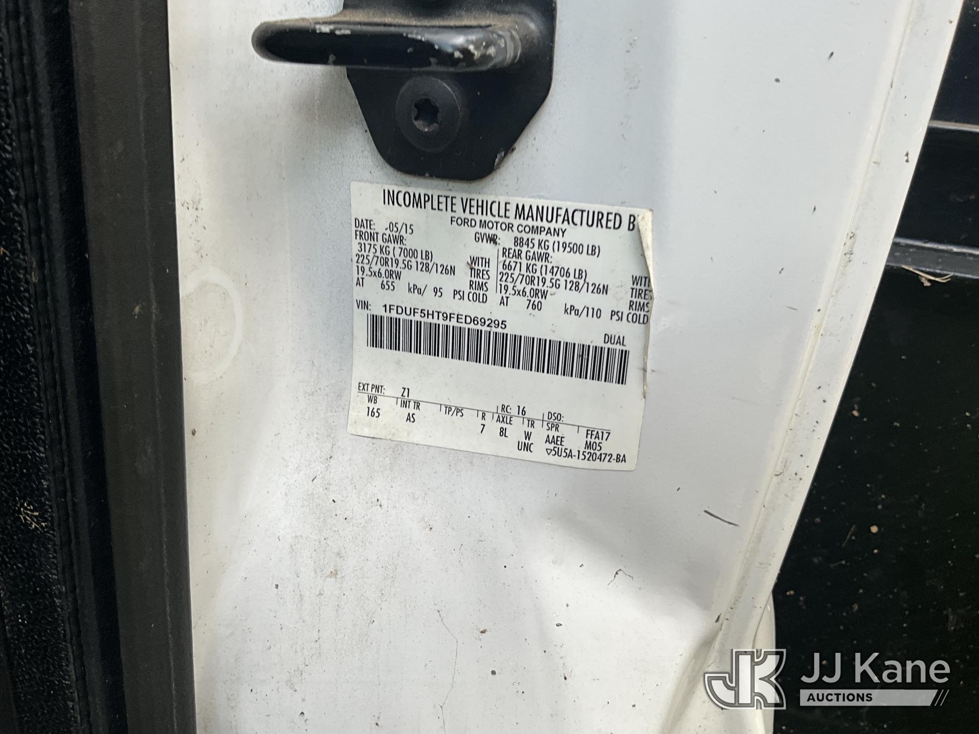 2015 Ford F550 4x4